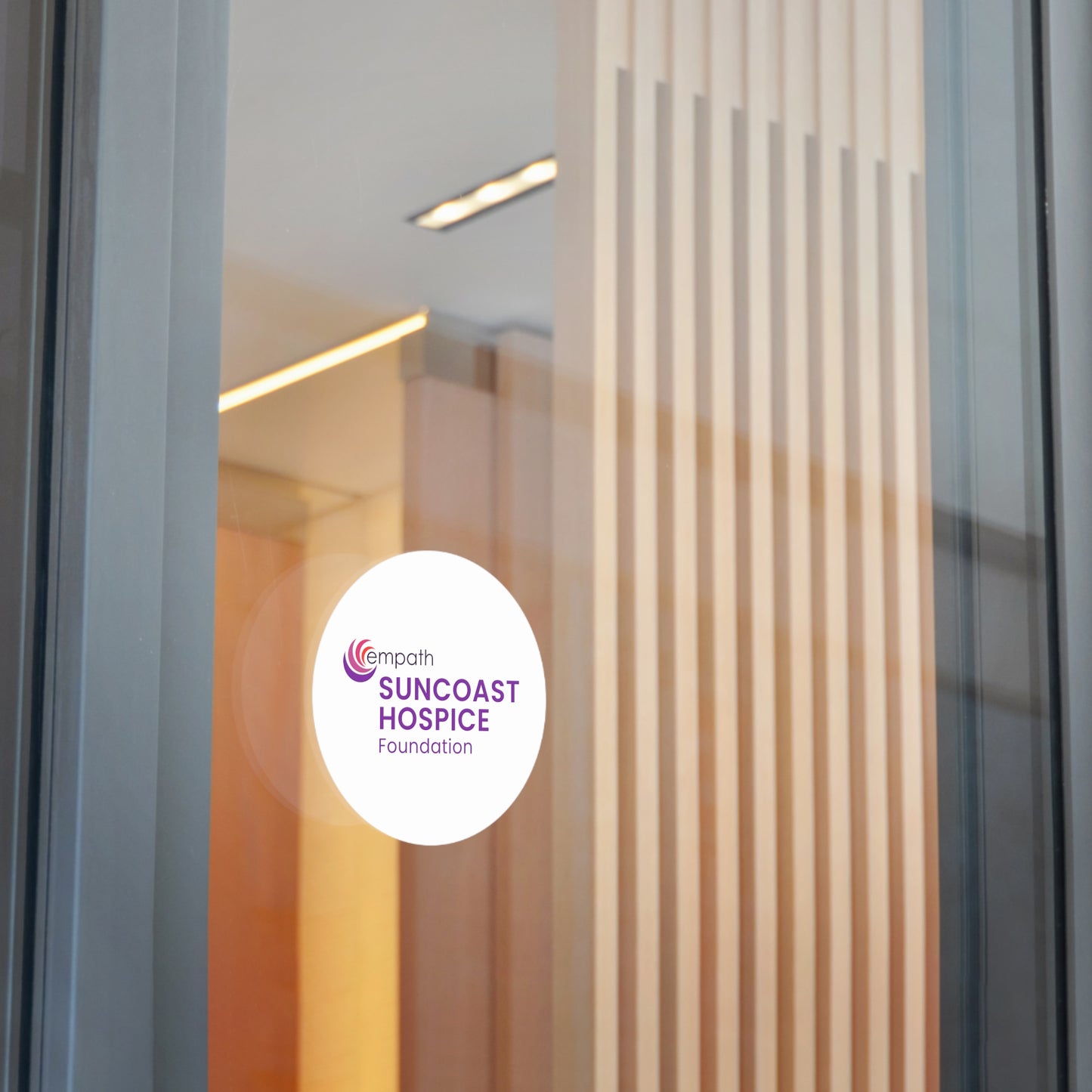 Round Vinyl Stickers - Suncoast Foundation