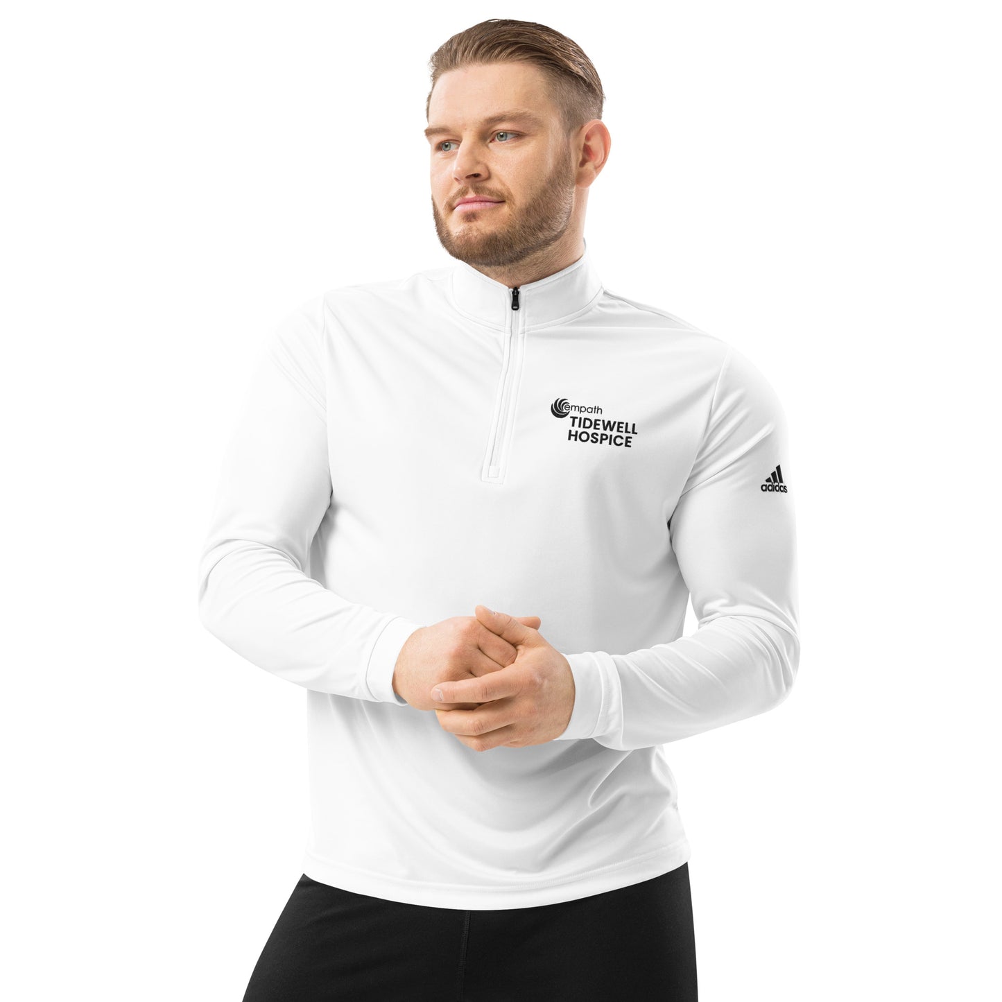 Adidas | Men's Quarter Zip Pullover - Tidewell Hospice