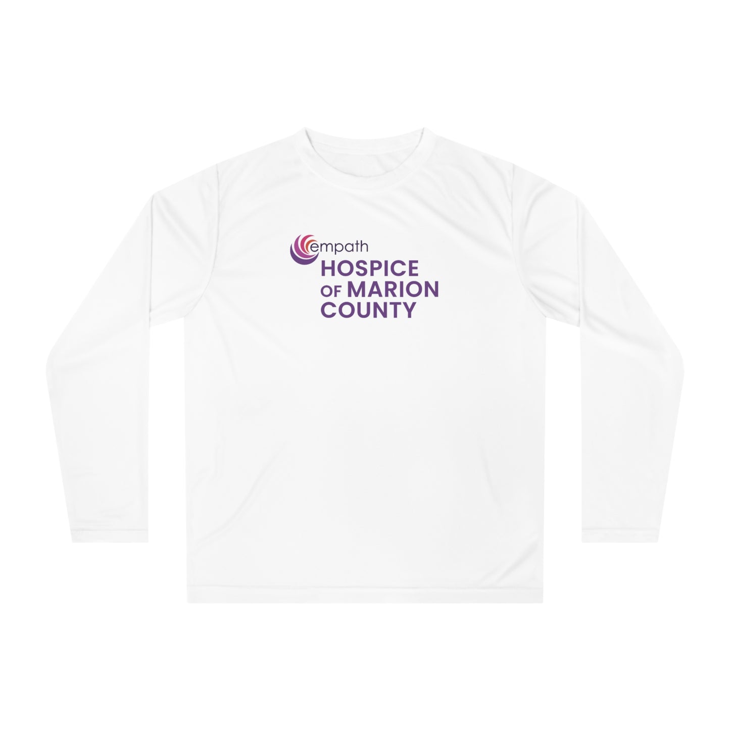 Unisex Performance Long Sleeve Shirt - Hospice of Marion County