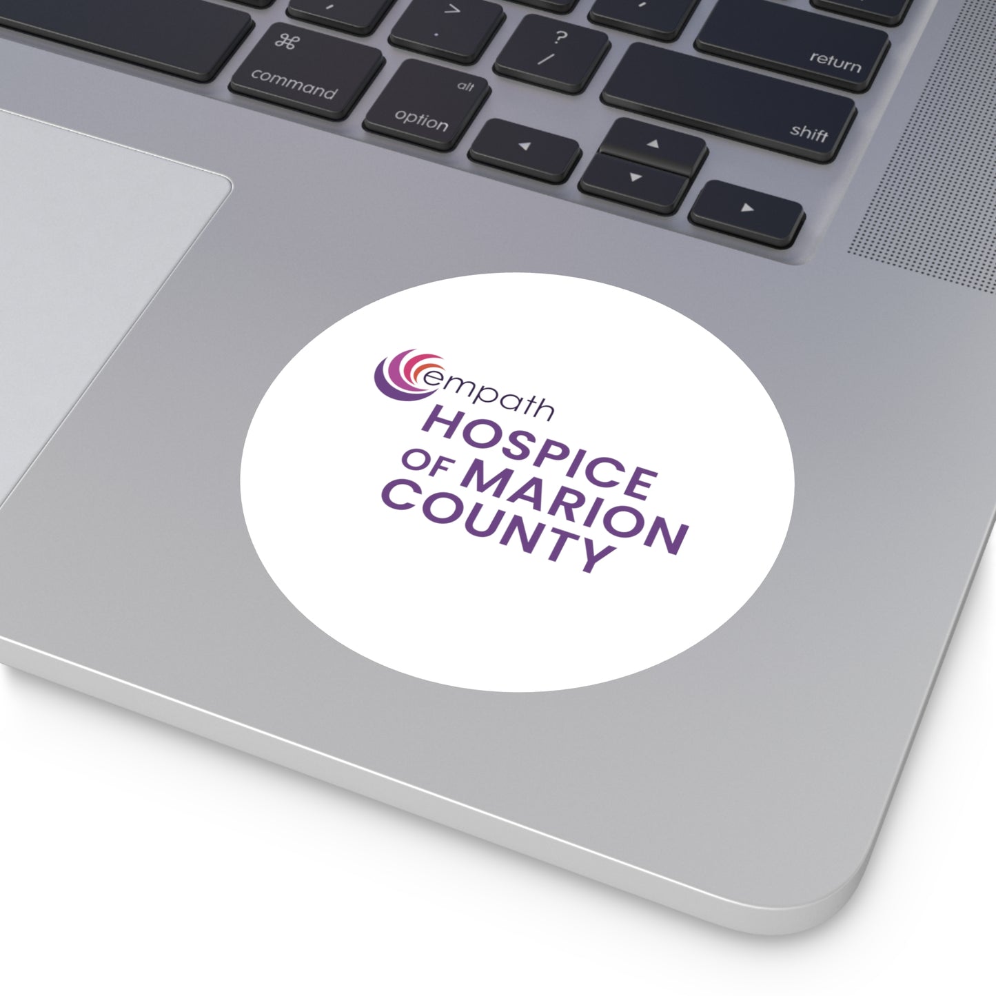 Round Vinyl Stickers - Hospice of Marion County