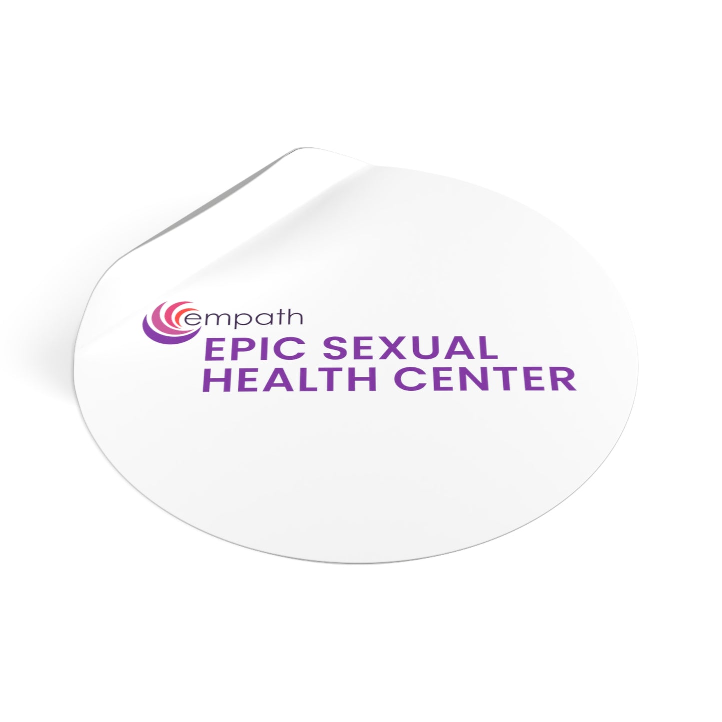 Round Vinyl Stickers - EPIC Sexual Health Center