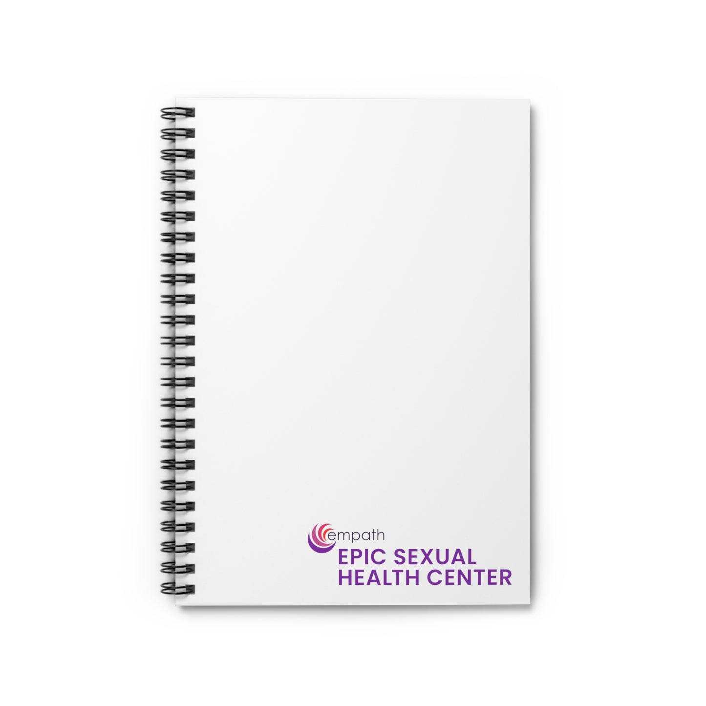 Spiral Notebook (ruled line) - EPIC Sexual Health Center