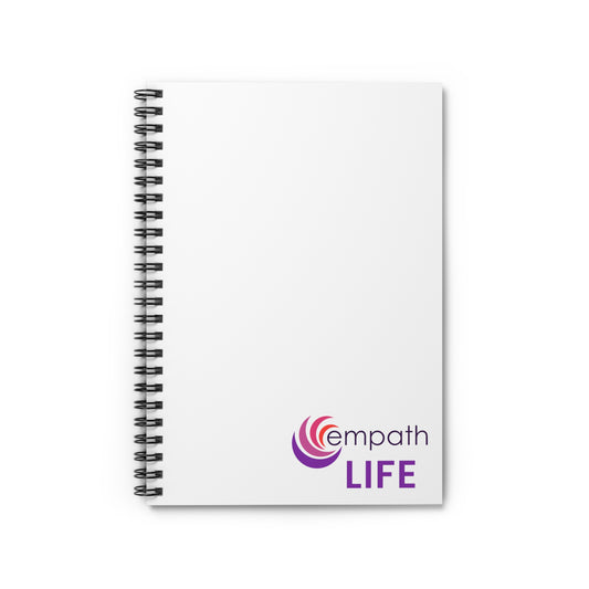 Spiral Notebook (ruled line) - Empath Life