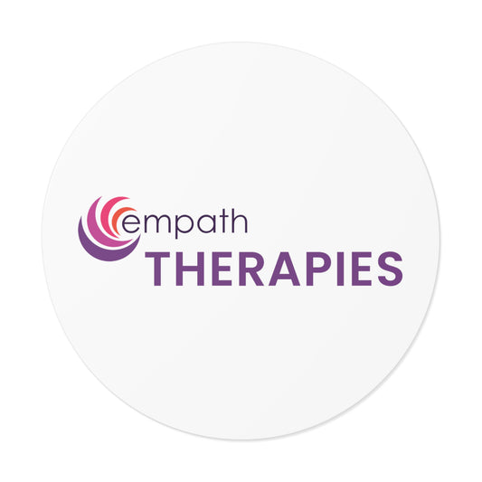 Round Vinyl Stickers - Empath Therapies