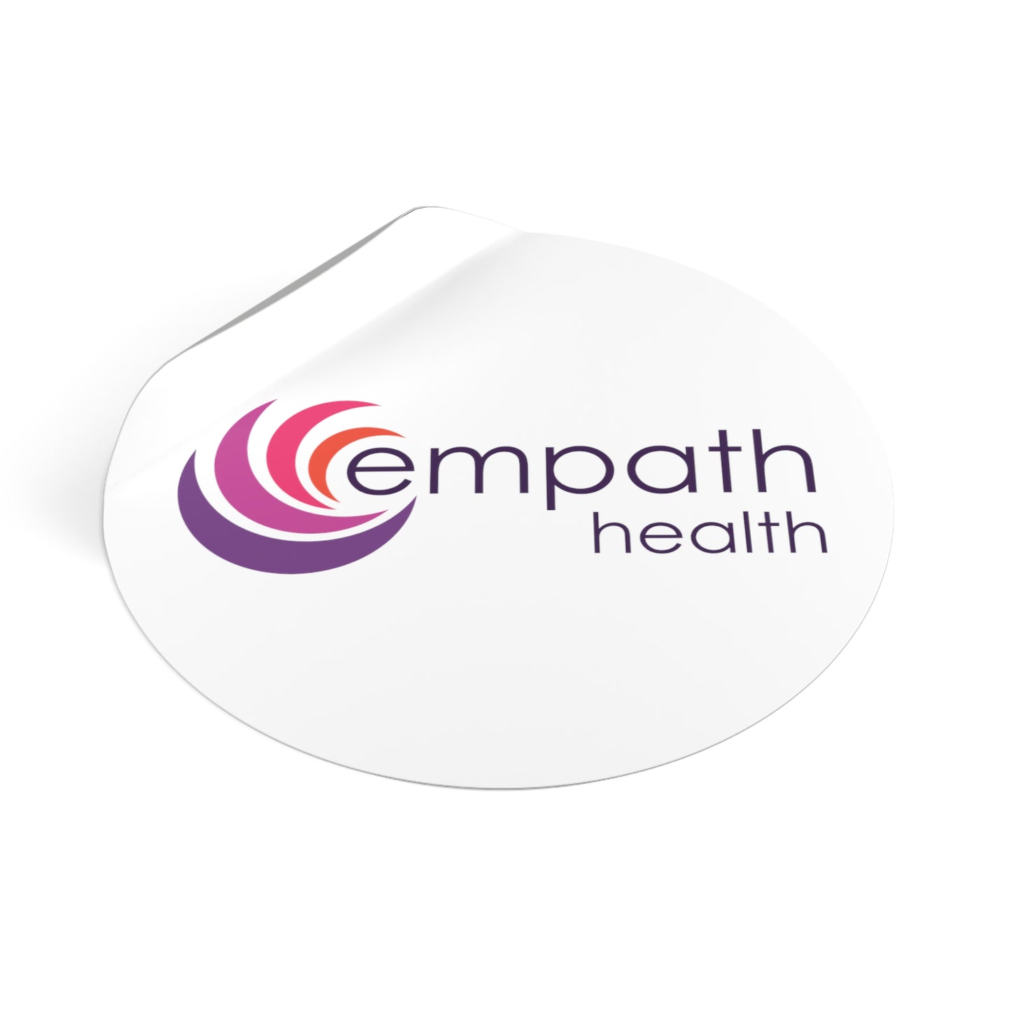 Round Vinyl Stickers - Empath Health