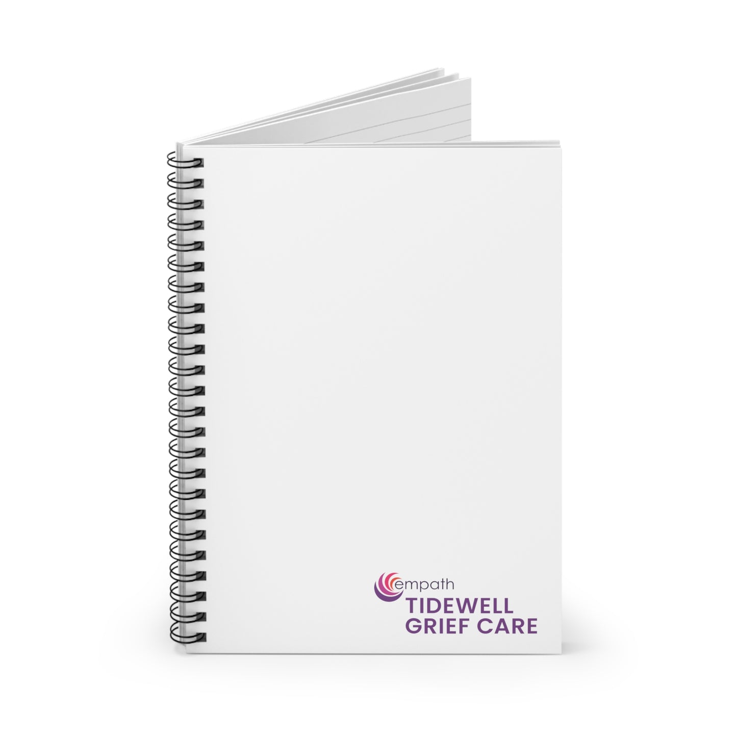 Spiral Notebook (ruled line) - Tidewell Grief Care