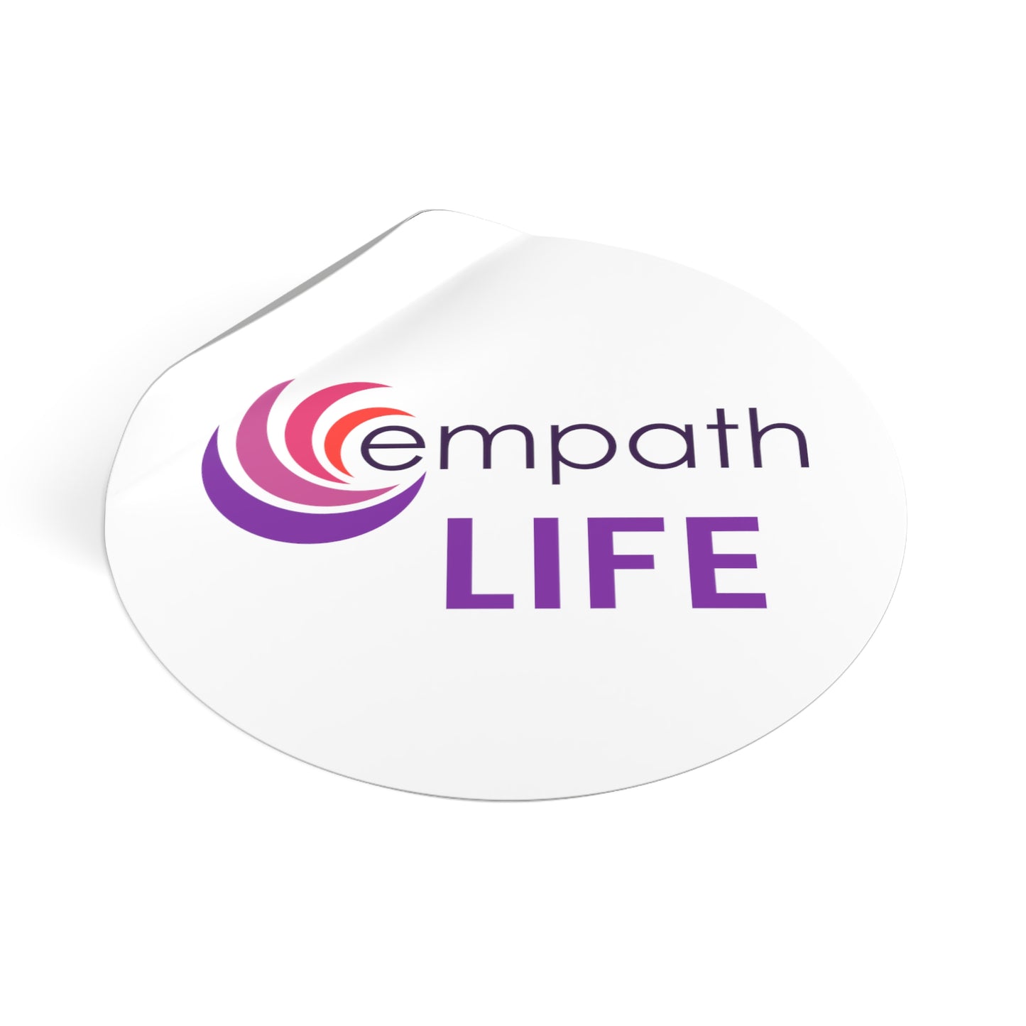 Round Vinyl Stickers - Empath Life