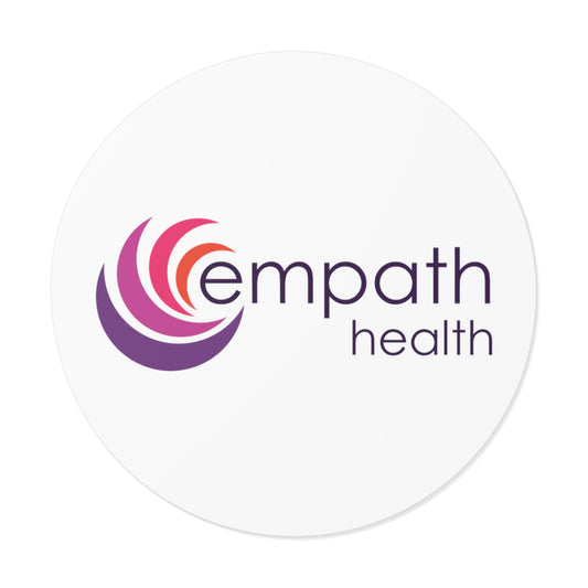 Round Vinyl Stickers - Empath Health