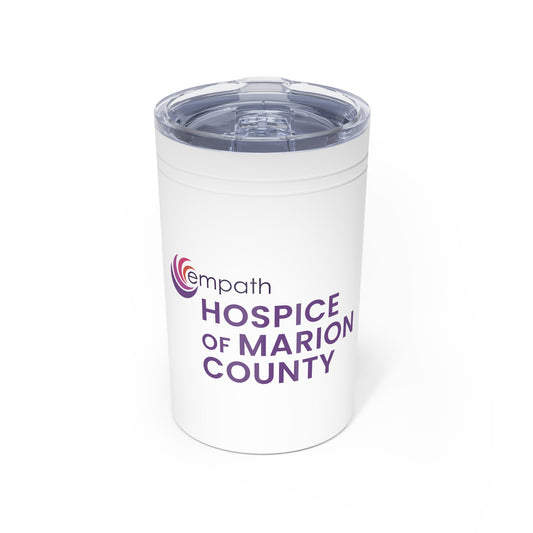 Vacuum Insulated Tumbler, 11oz - Hospice of Marion County