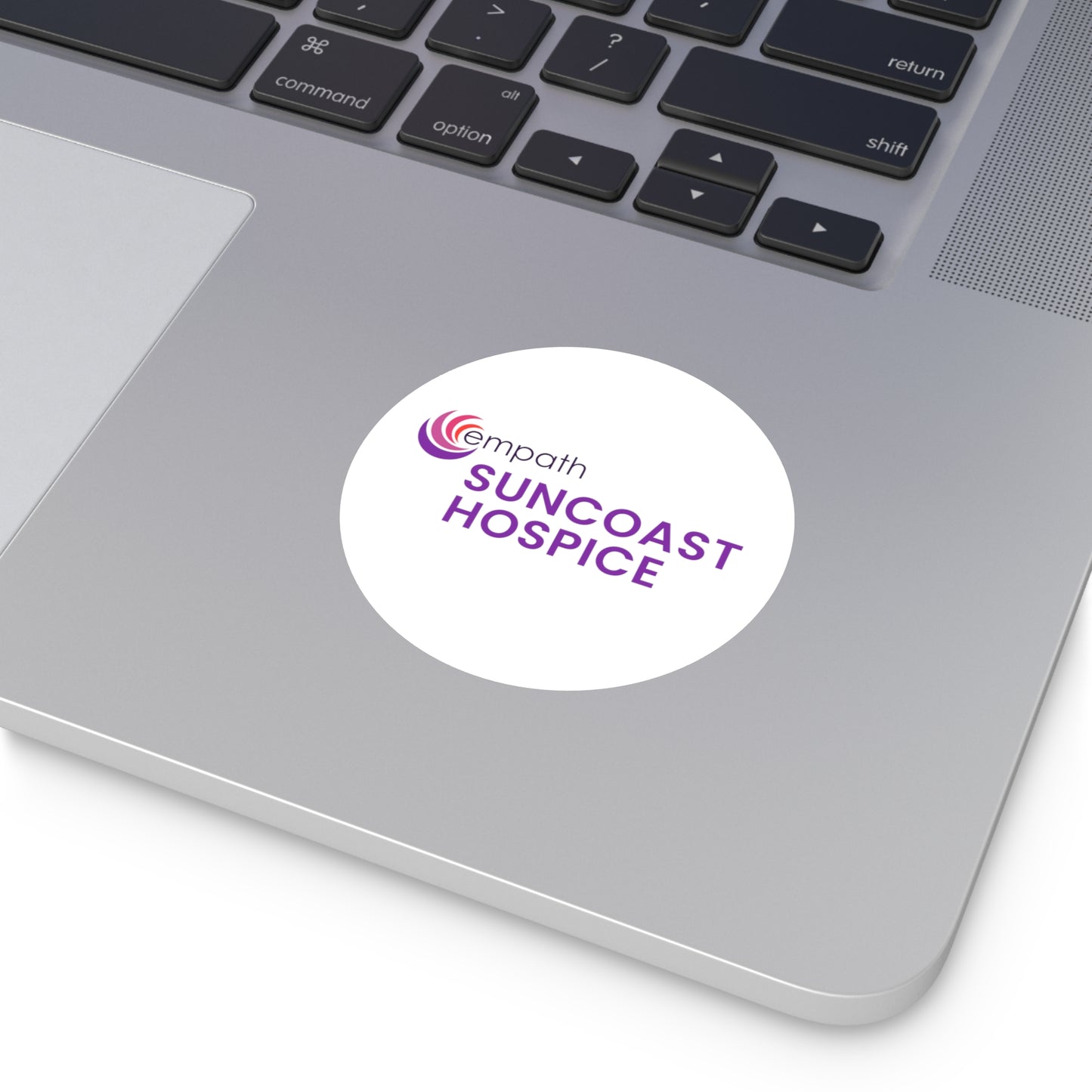 Round Vinyl Stickers - Suncoast Hospice