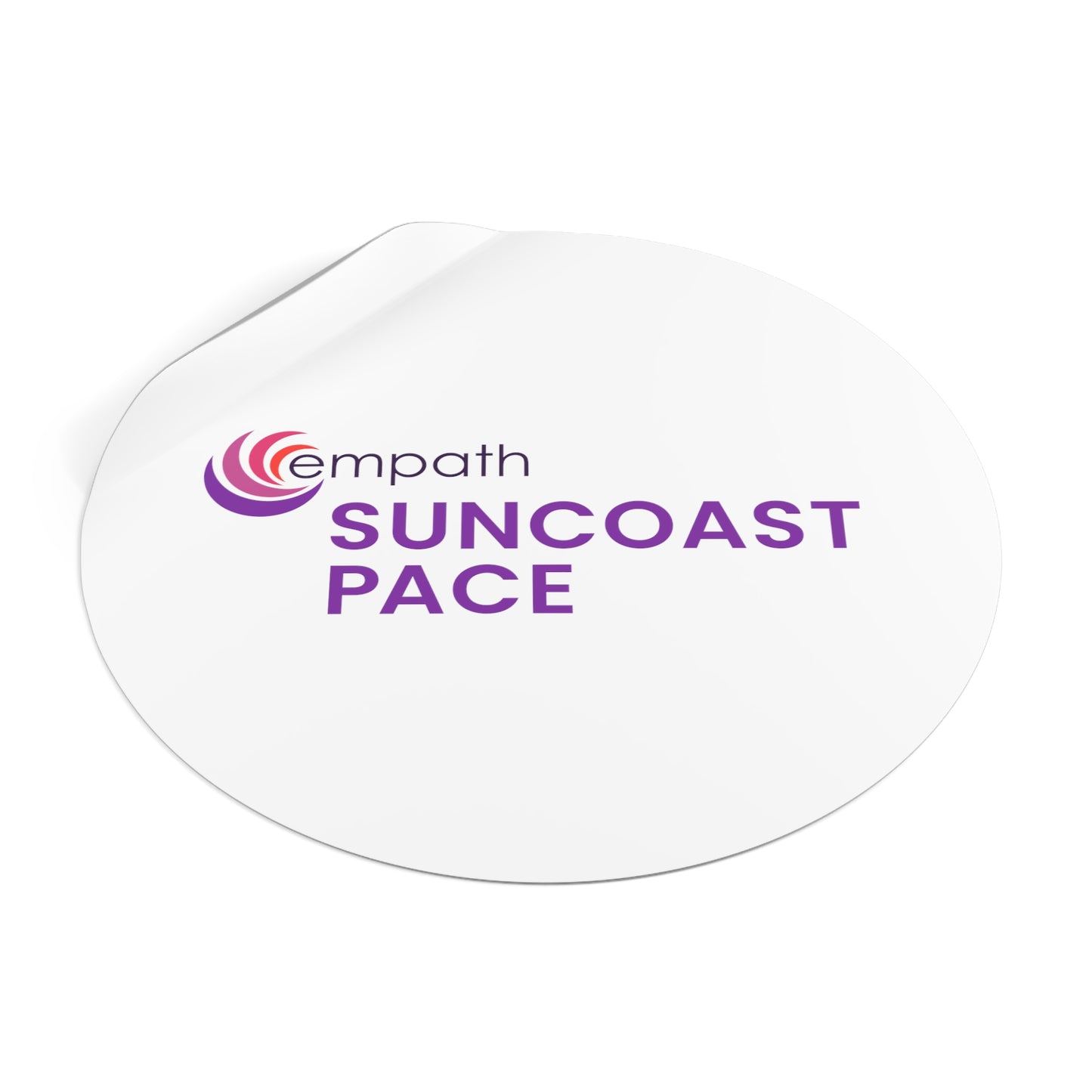 Round Vinyl Stickers - Suncoast Pace