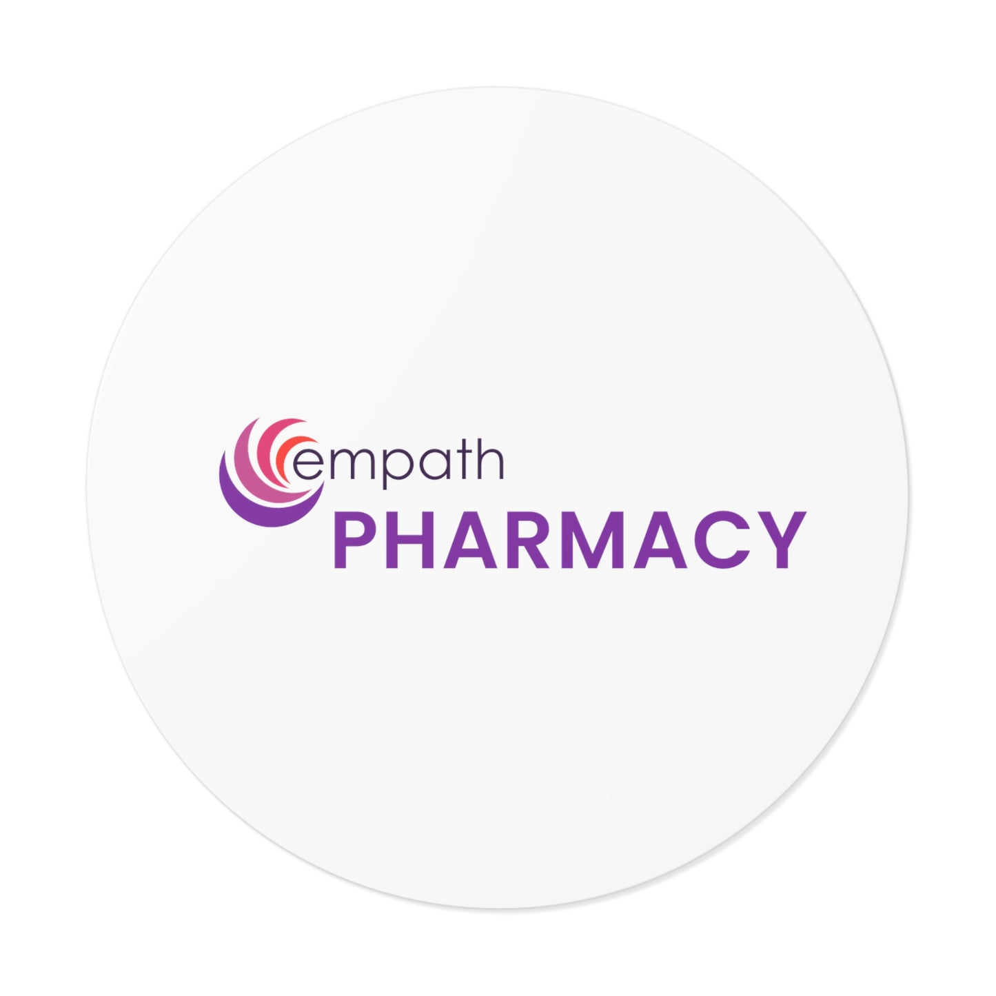 Round Vinyl Stickers - Empath Pharmacy