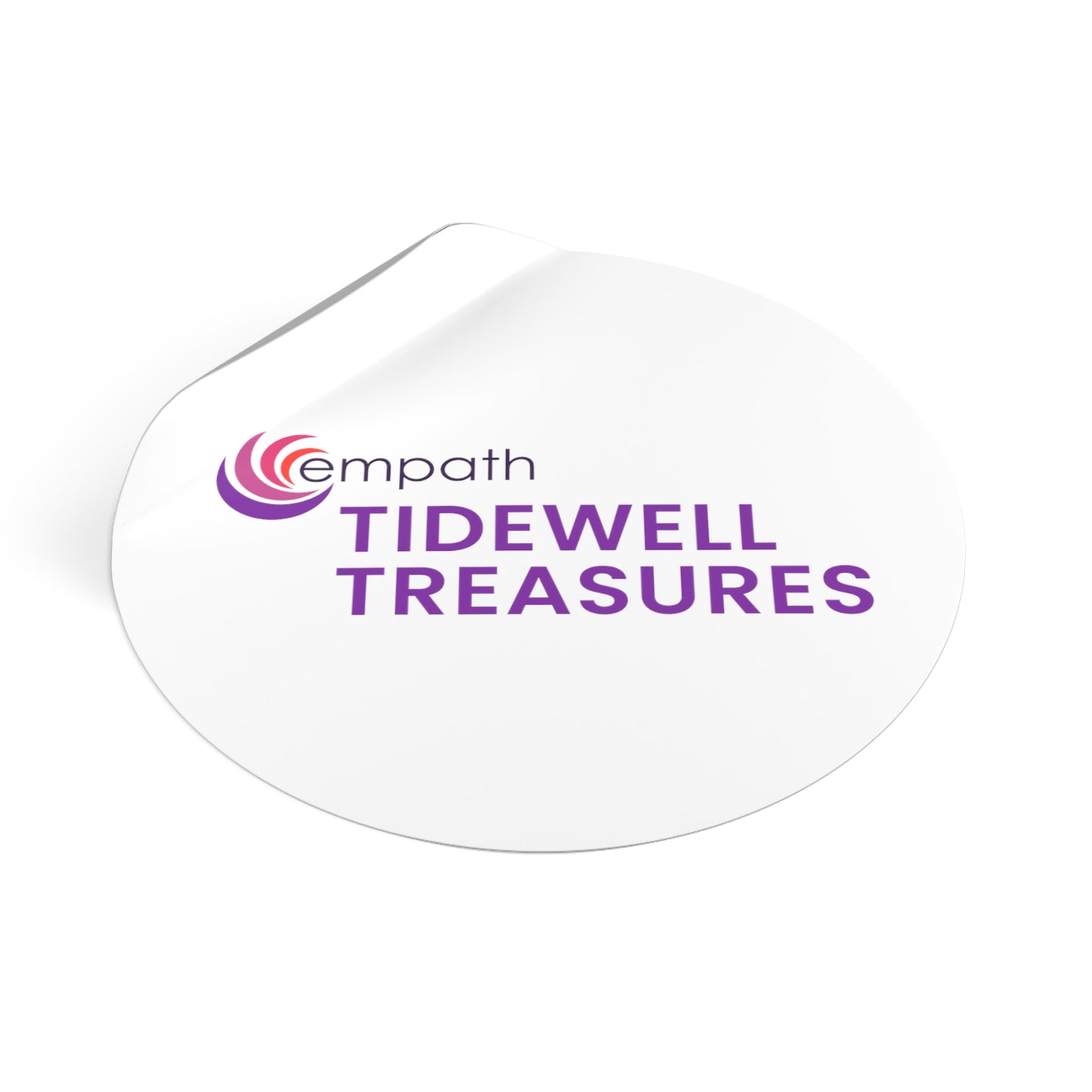 Round Vinyl Stickers - Tidewell Treasures