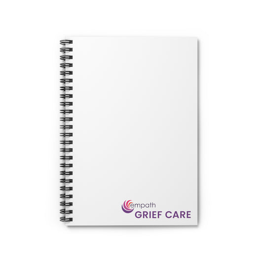 Spiral Notebook (ruled line) - Empath Grief Care