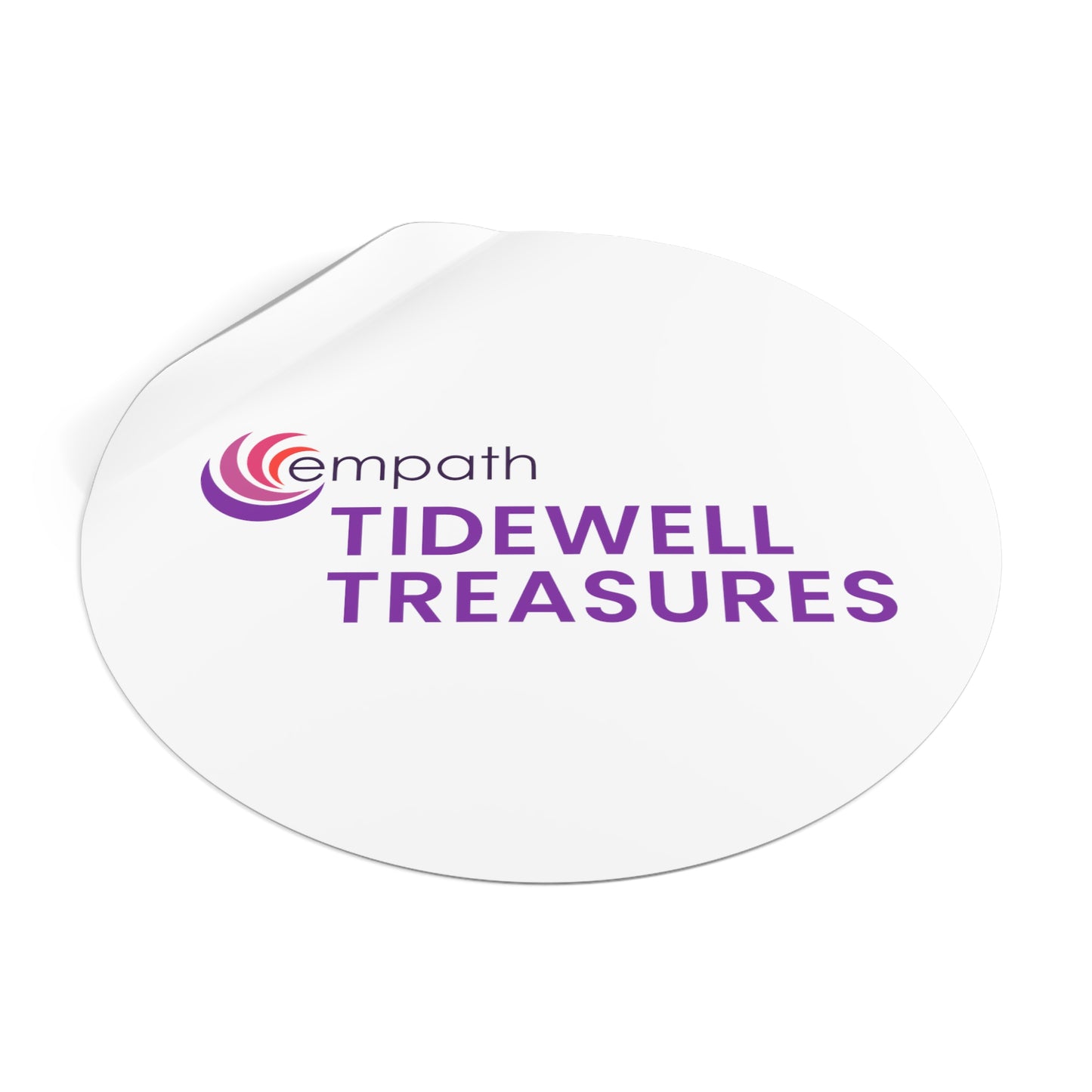 Round Vinyl Stickers - Tidewell Treasures