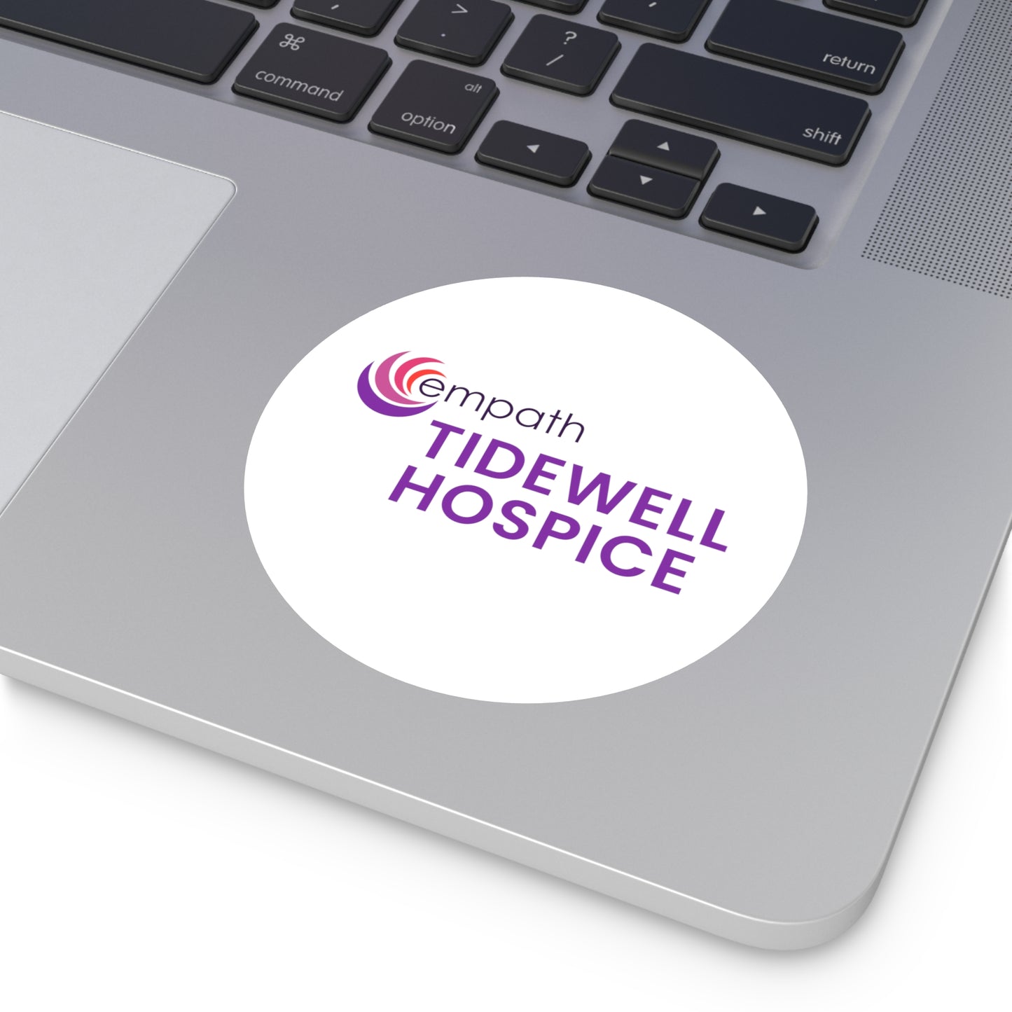 Round Vinyl Stickers - Tidewell Hospice