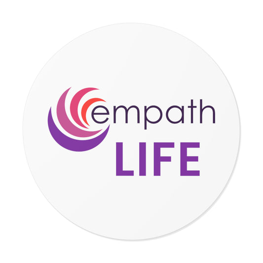 Round Vinyl Stickers - Empath Life