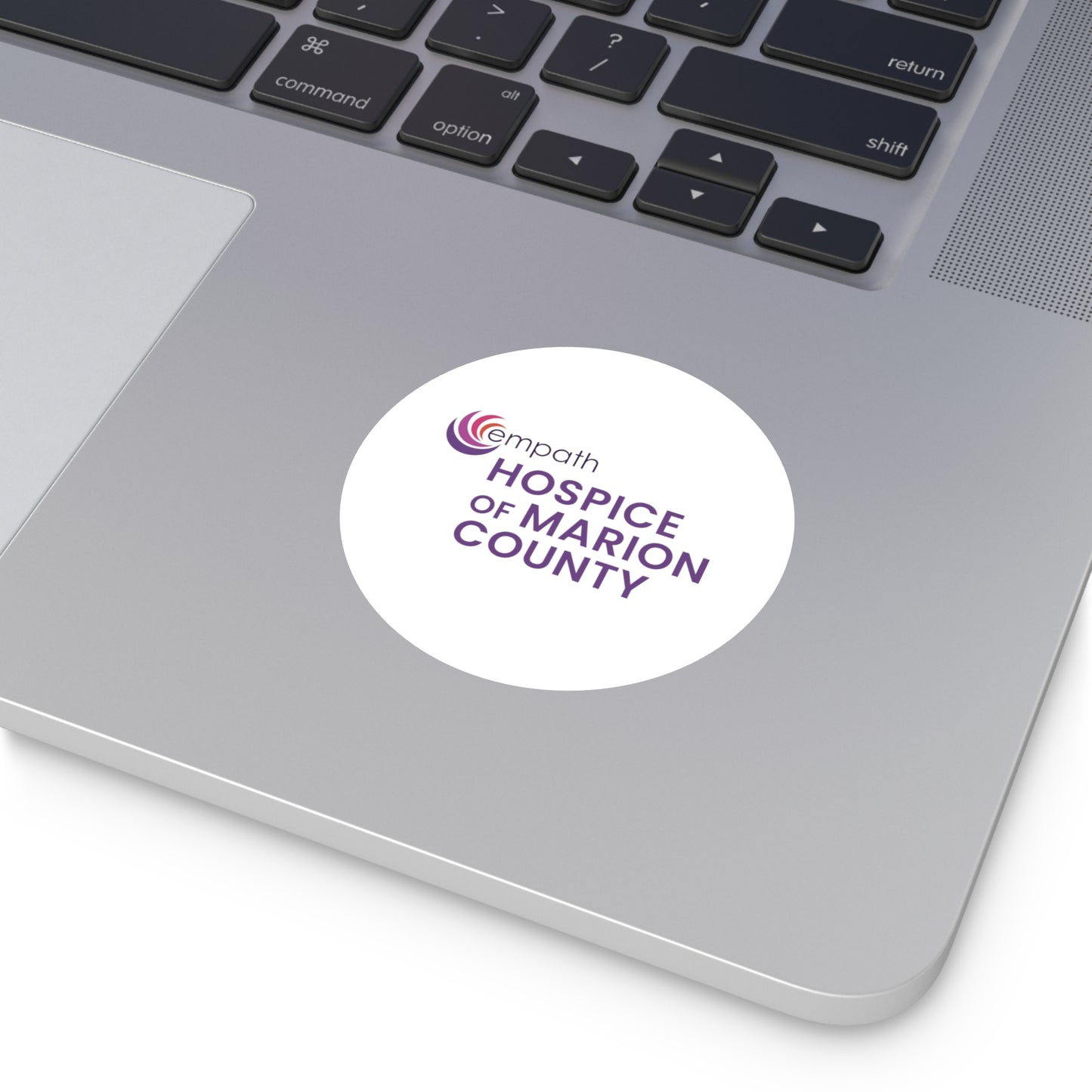 Round Vinyl Stickers - Hospice of Marion County