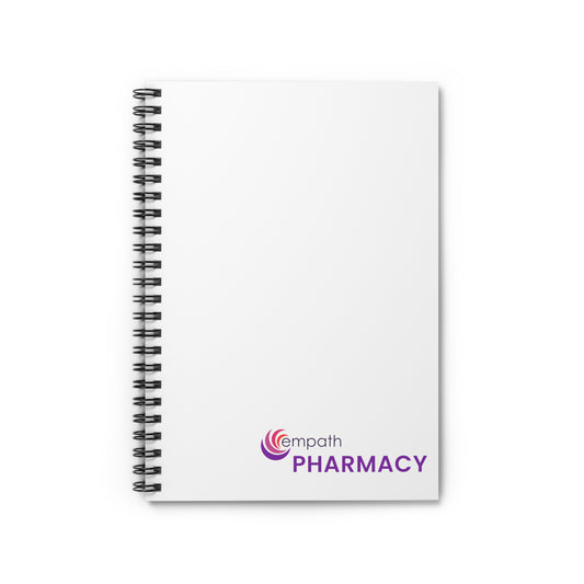 Spiral Notebook (ruled line) - Empath Pharmacy