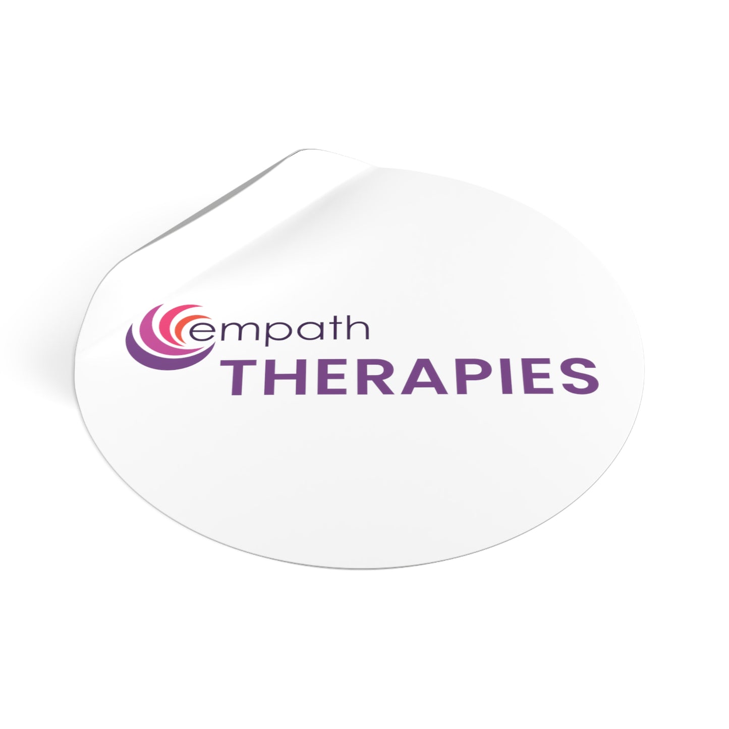 Round Vinyl Stickers - Empath Therapies