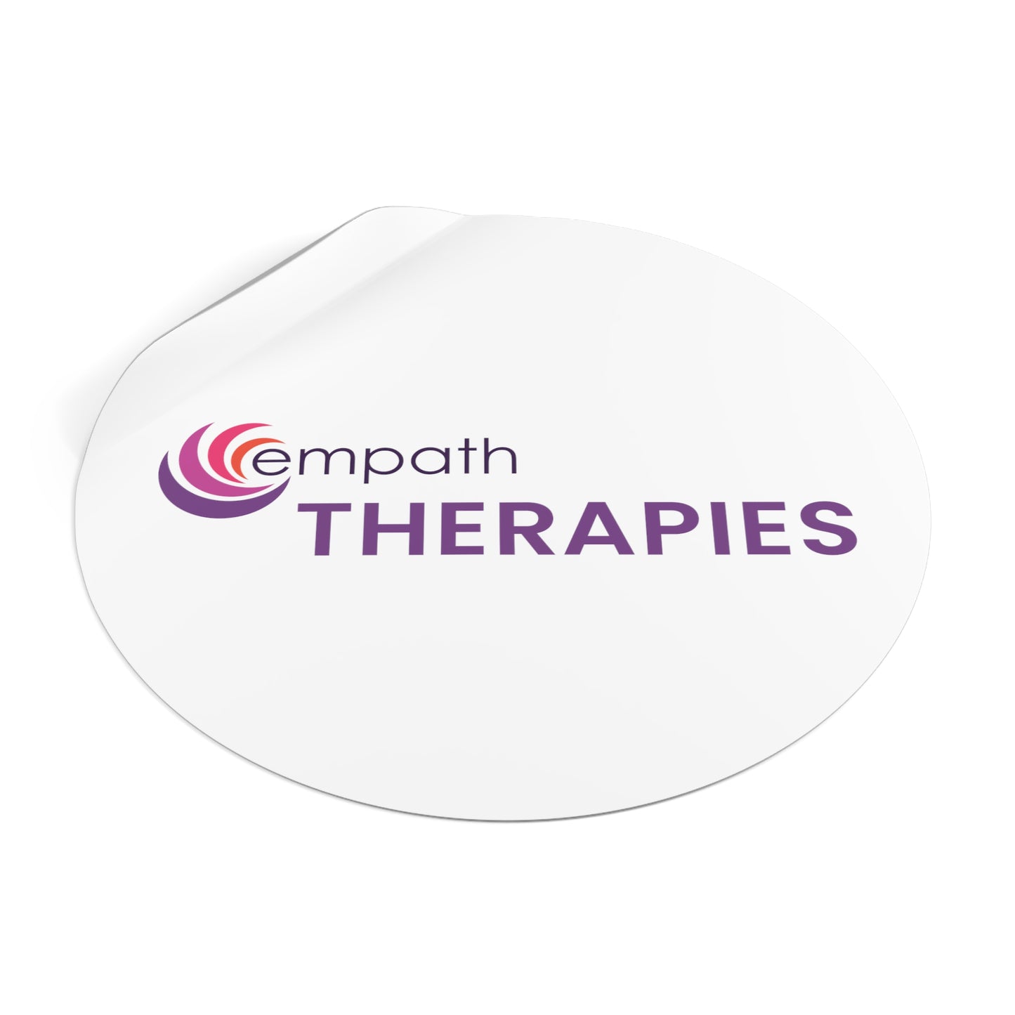 Round Vinyl Stickers - Empath Therapies