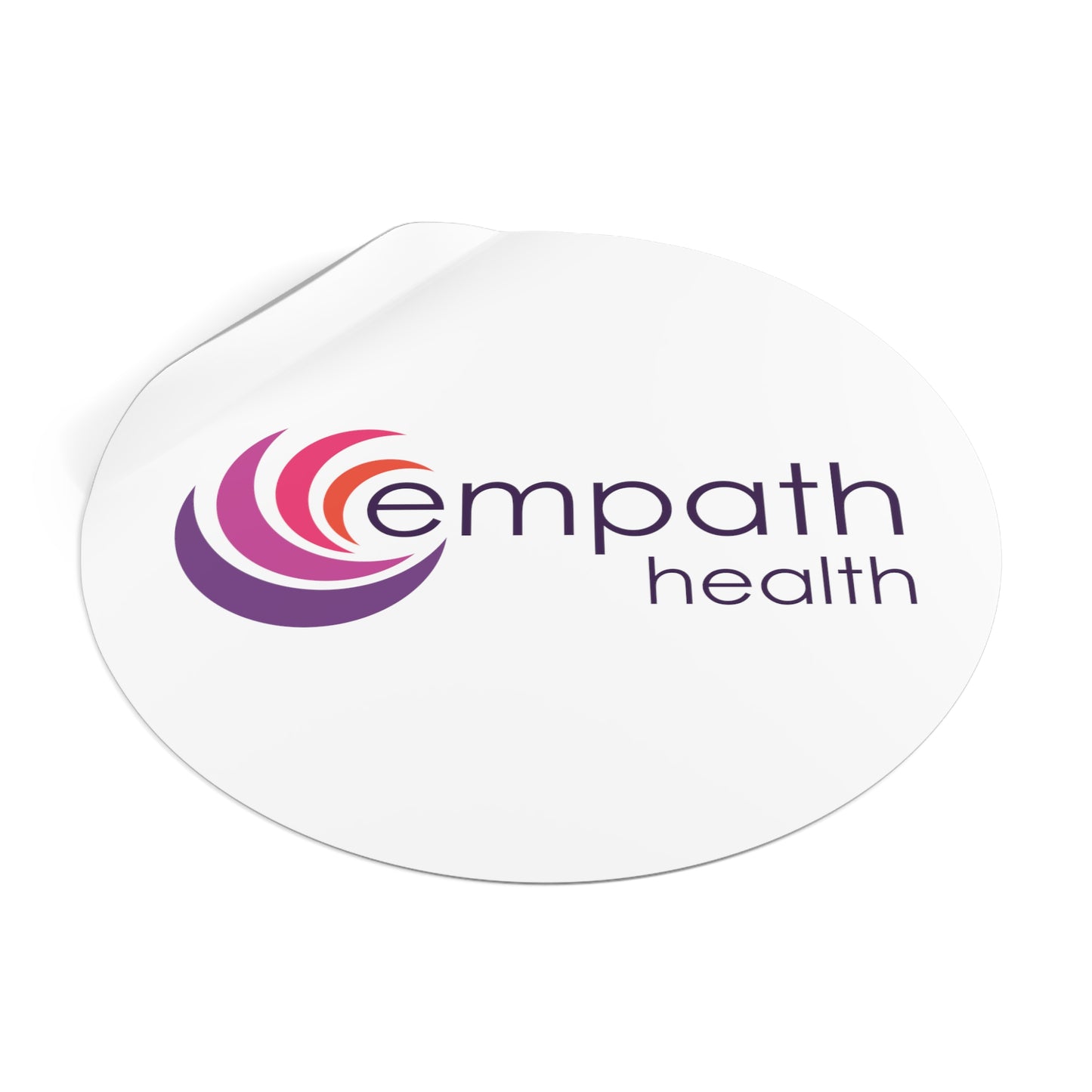 Round Vinyl Stickers - Empath Health