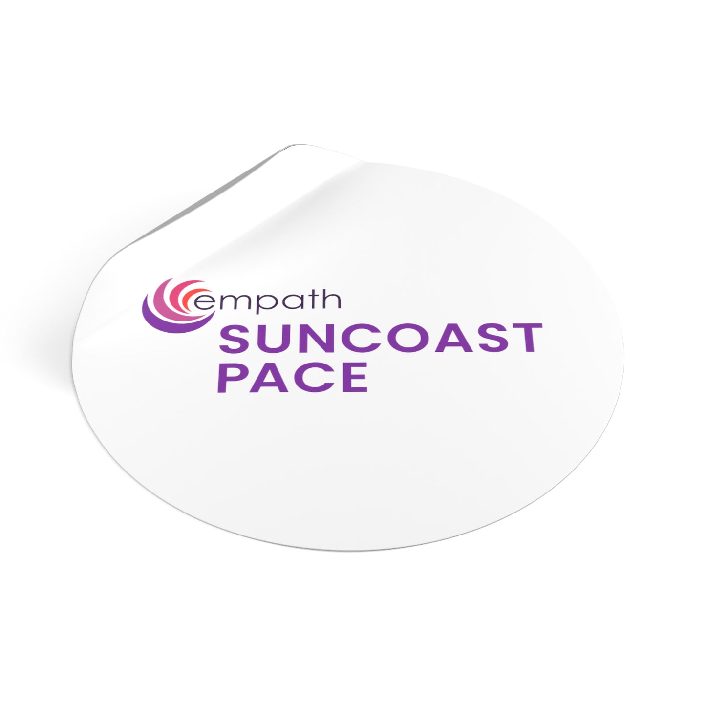 Round Vinyl Stickers - Suncoast Pace