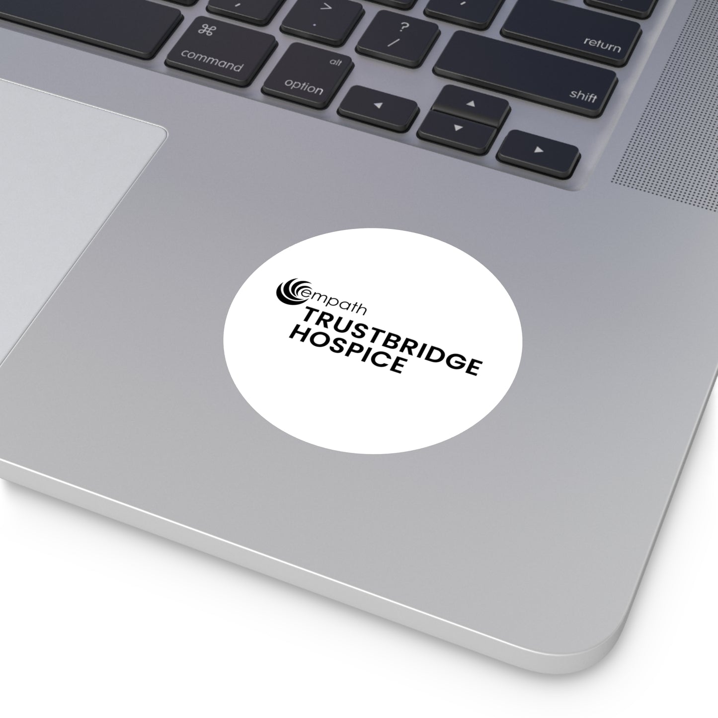 Round Vinyl Stickers - Trustbridge Hospice