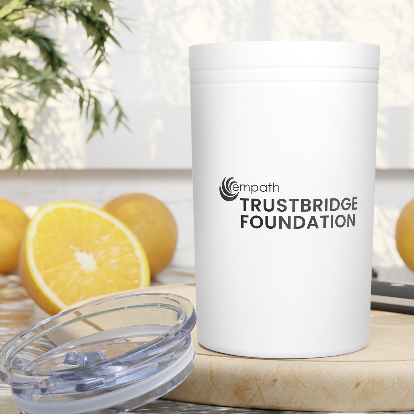 Vacuum Insulated Tumbler, 11oz - Trustbridge Foundation