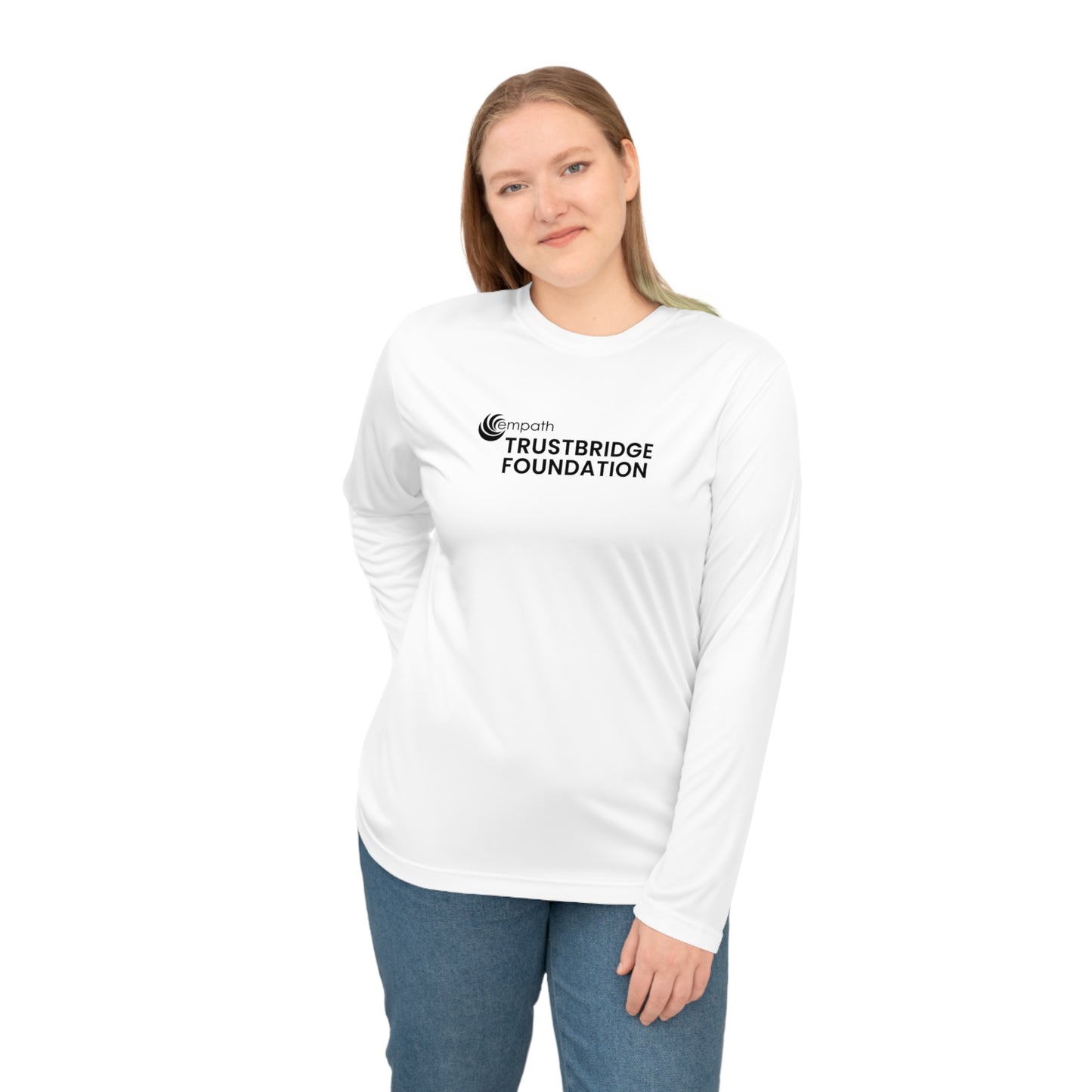 Unisex Performance Long Sleeve Shirt - Trustbridge Foundation