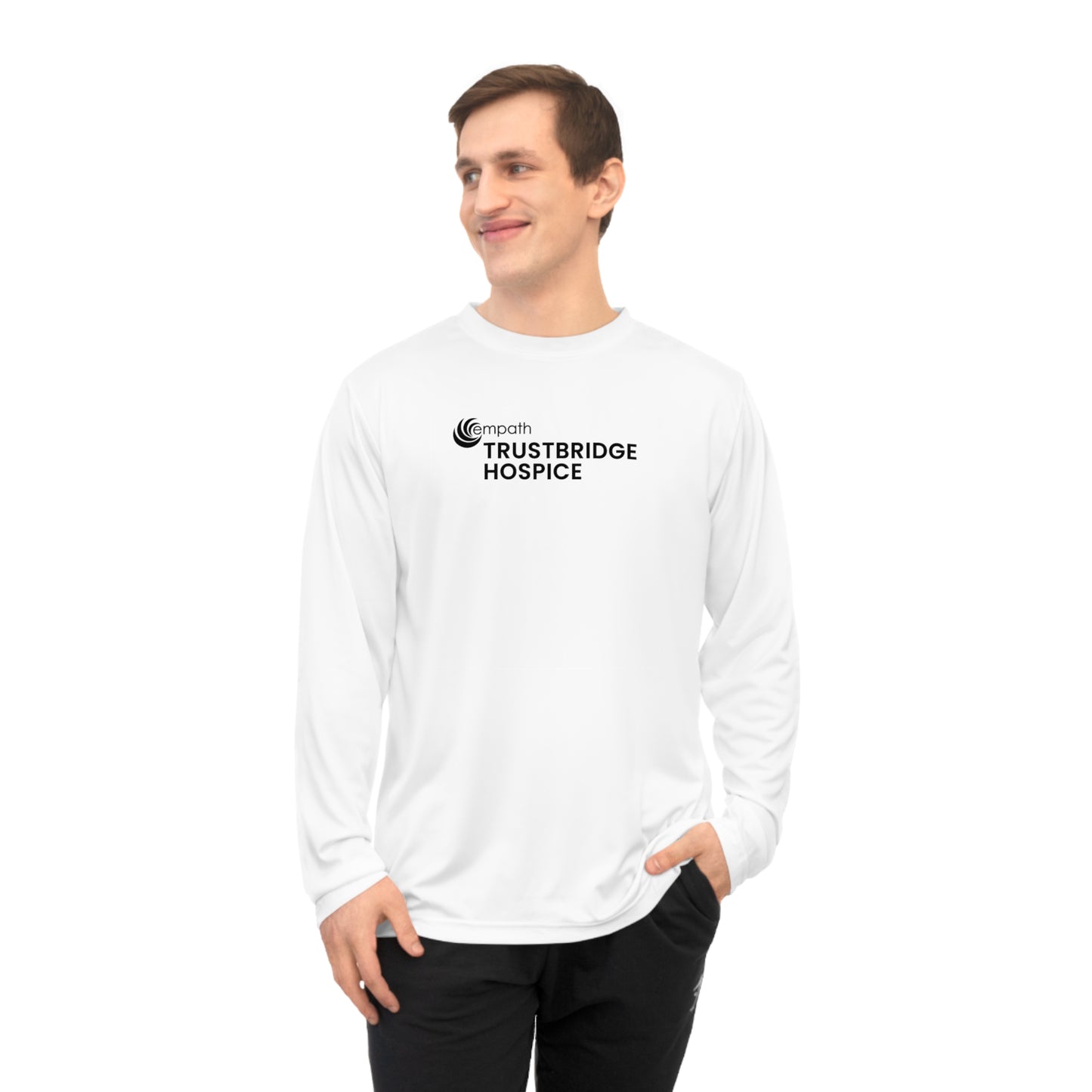 Unisex Performance Long Sleeve Shirt - Trustbridge Hospice