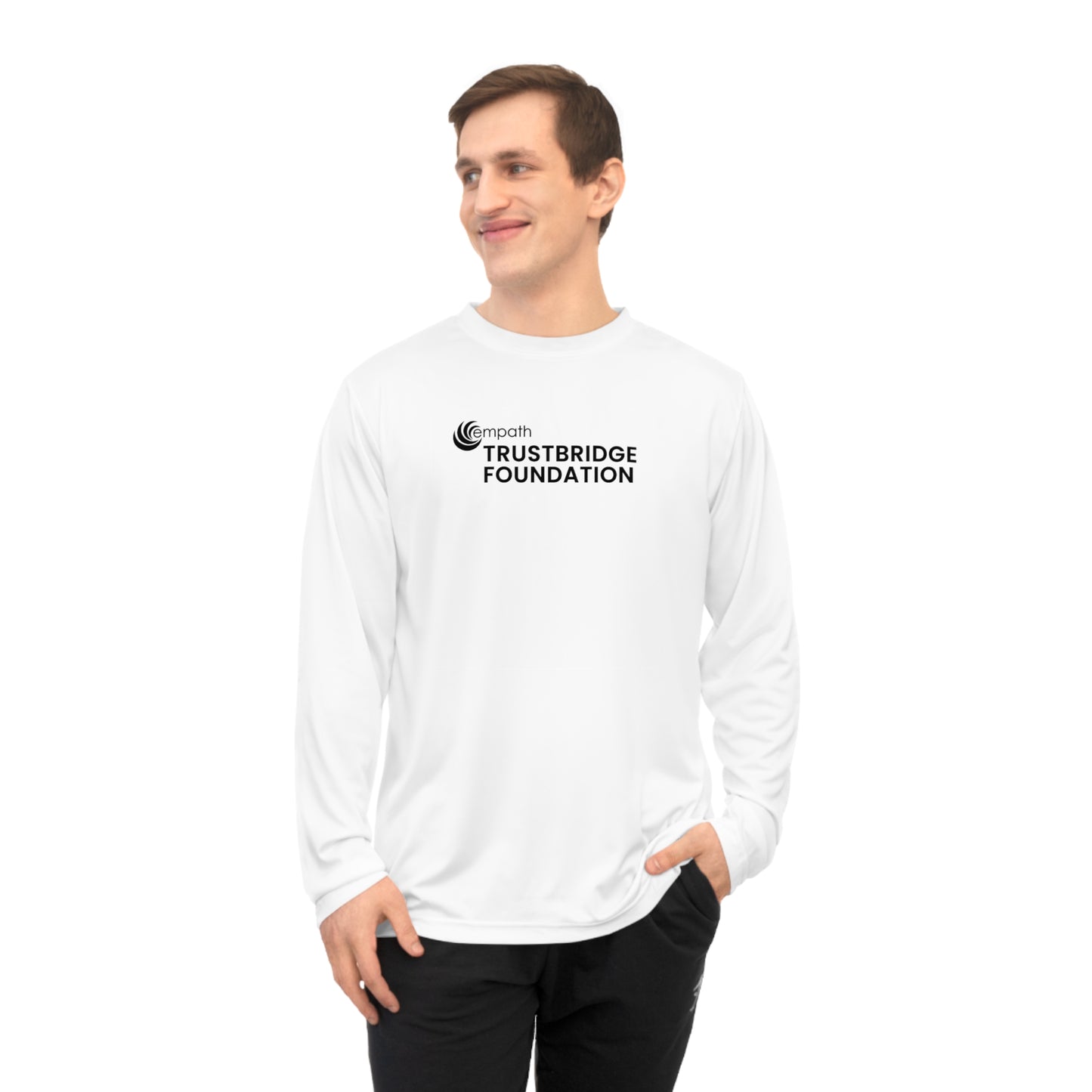 Unisex Performance Long Sleeve Shirt - Trustbridge Foundation