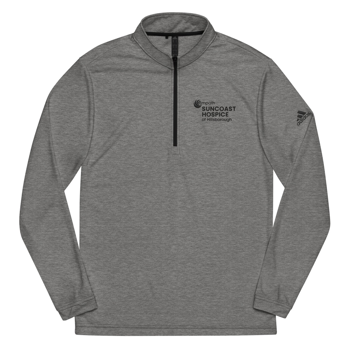 Adidas | Men's Quarter Zip Pullover - Suncoast Hospice of Hillsborough