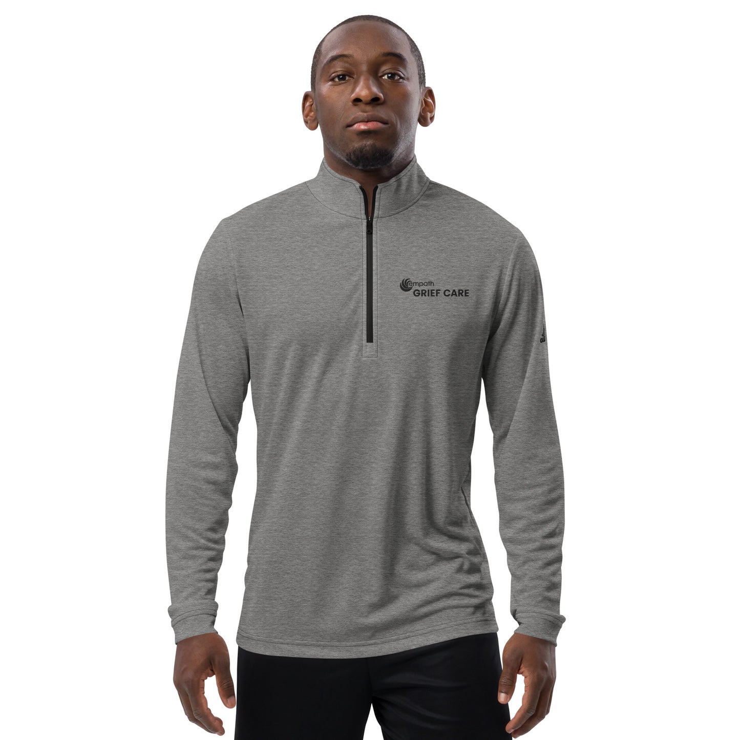 Adidas | Men's Quarter Zip Pullover - Empath Grief Care