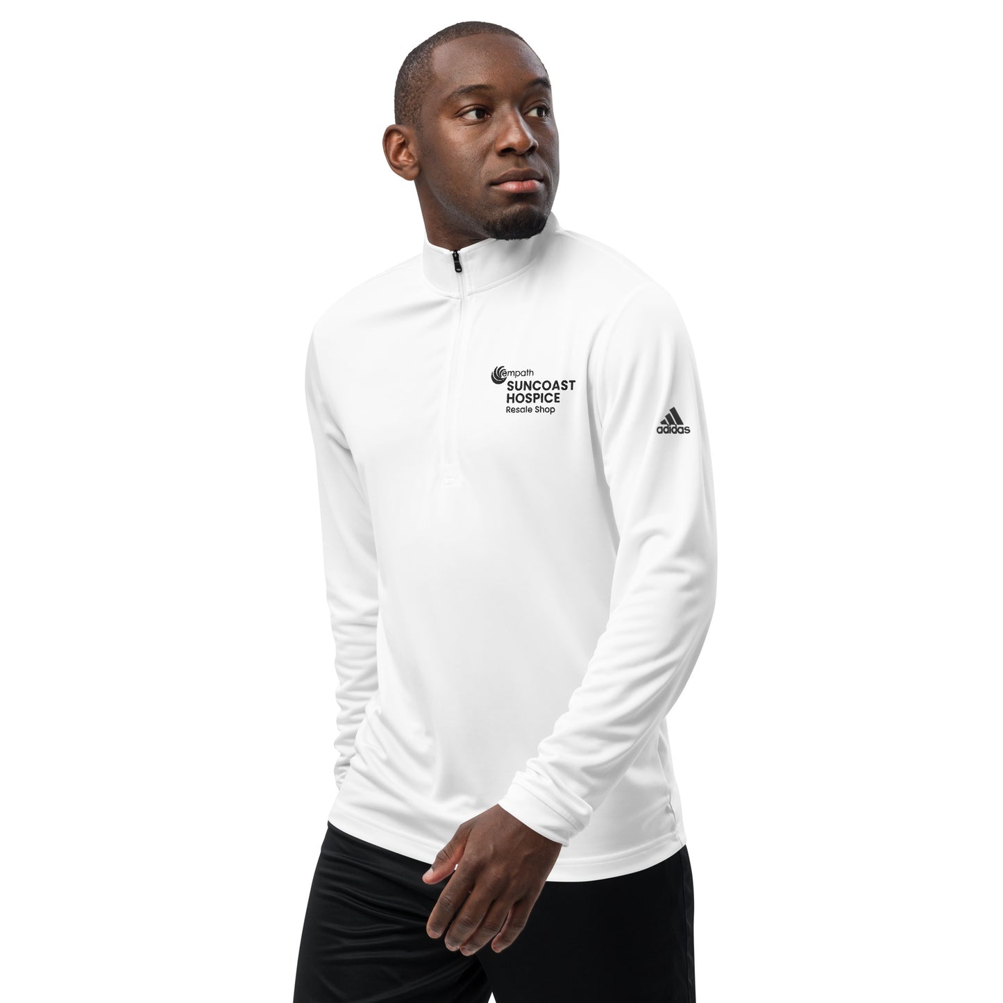 Adidas | Men's Quarter Zip Pullover - Suncoast Hospice Resale Shop