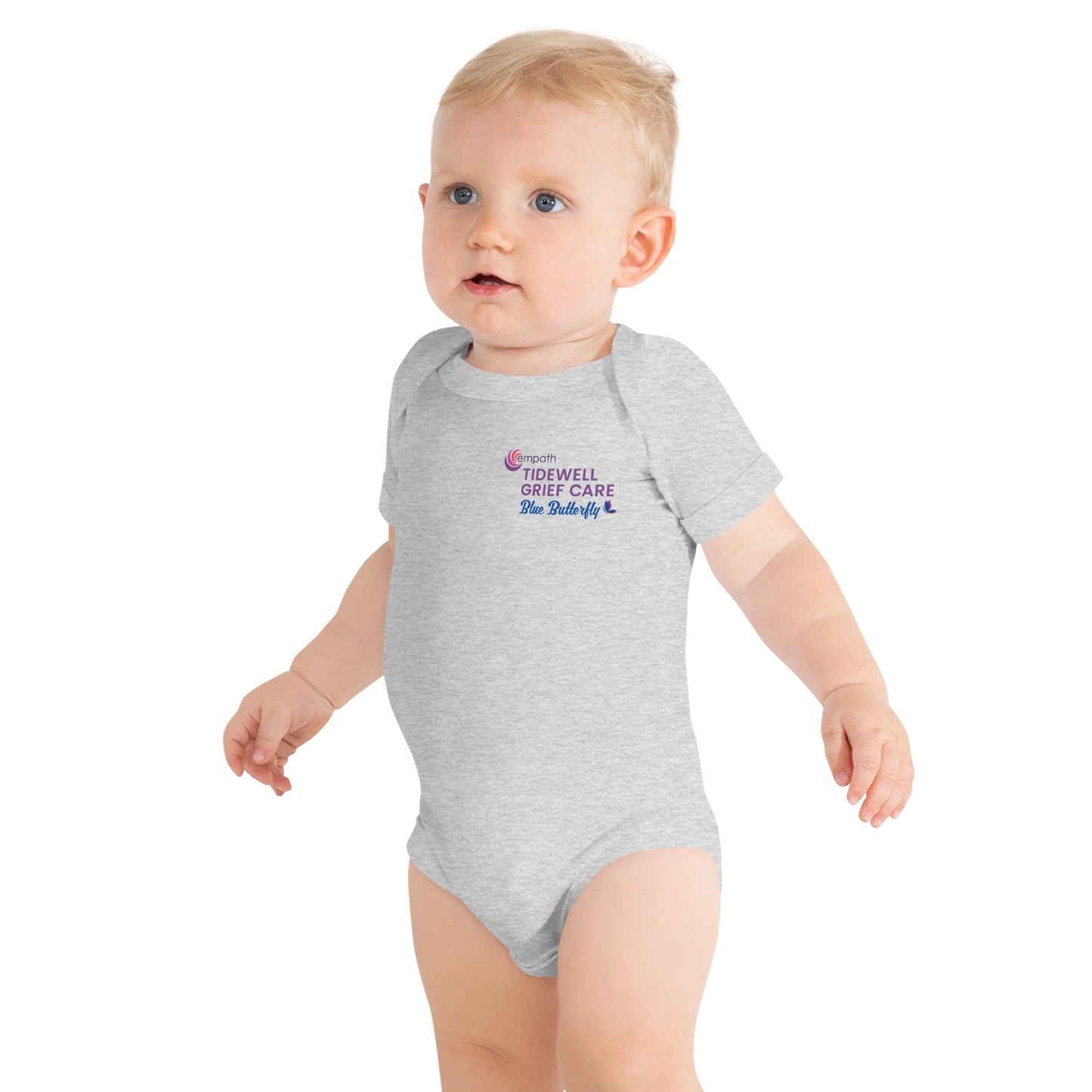 Infant Bodysuit - Tidewell Blue Butterfly