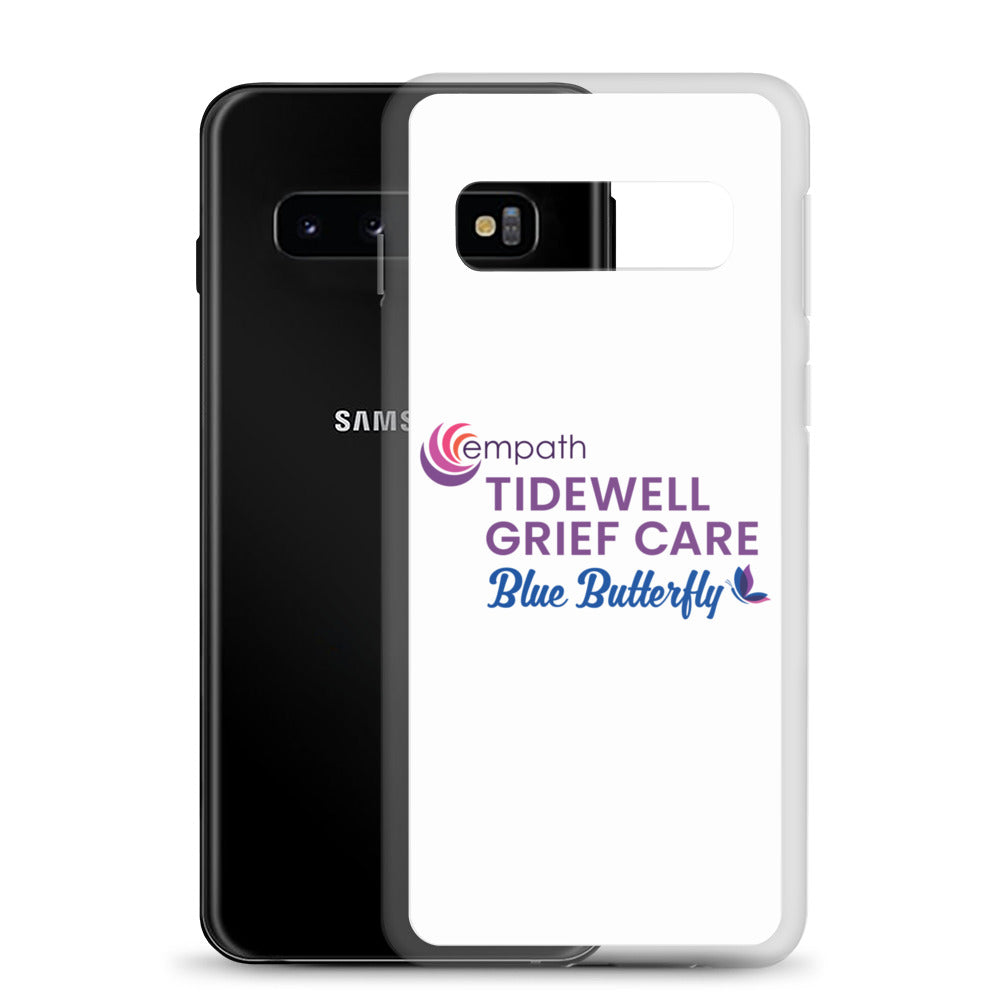 Clear Case for Samsung® - Tidewell Blue Butterfly