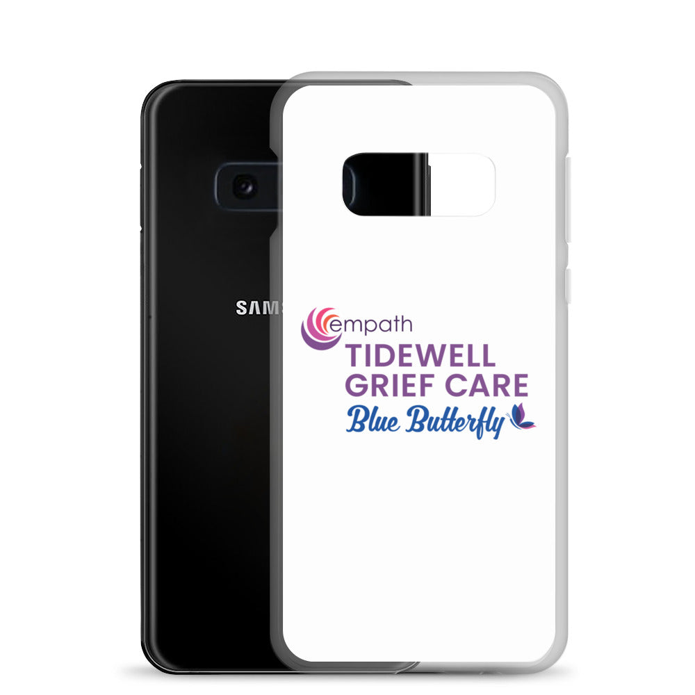 Clear Case for Samsung® - Tidewell Blue Butterfly