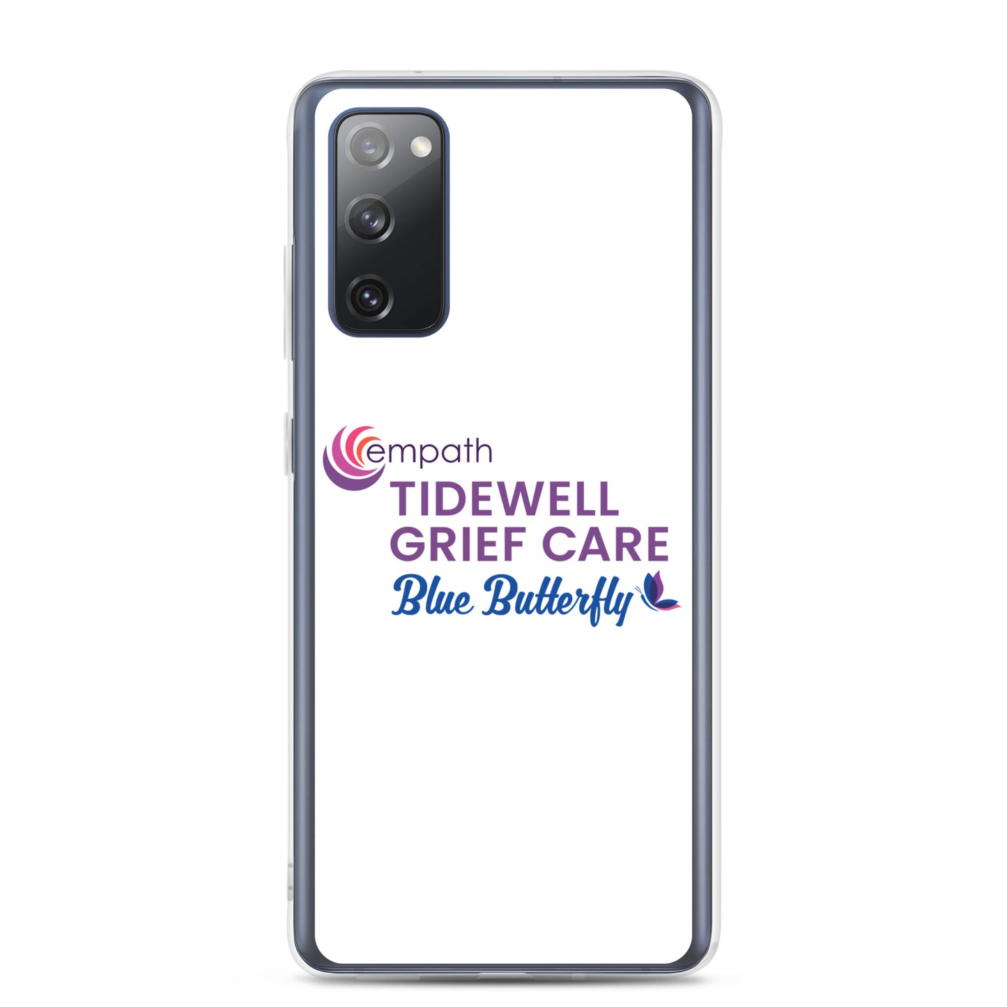 Clear Case for Samsung® - Tidewell Blue Butterfly