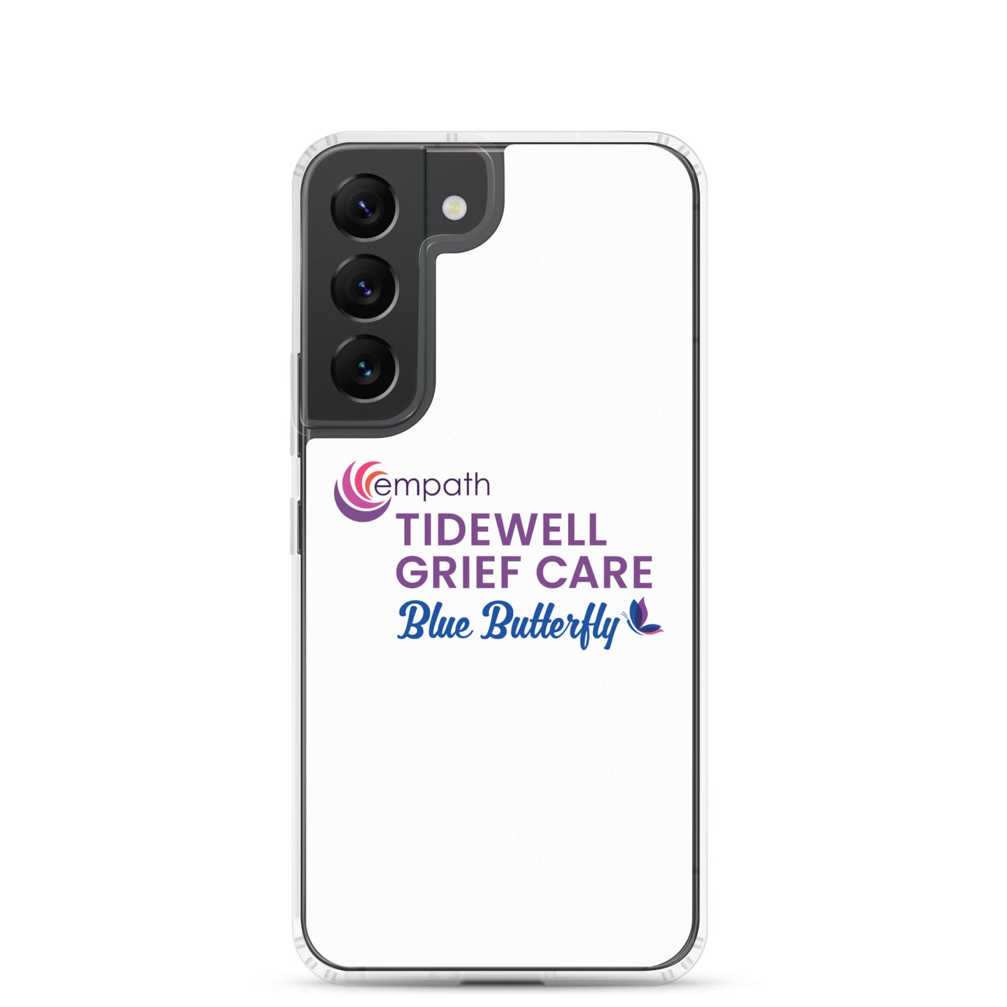 Clear Case for Samsung® - Tidewell Blue Butterfly