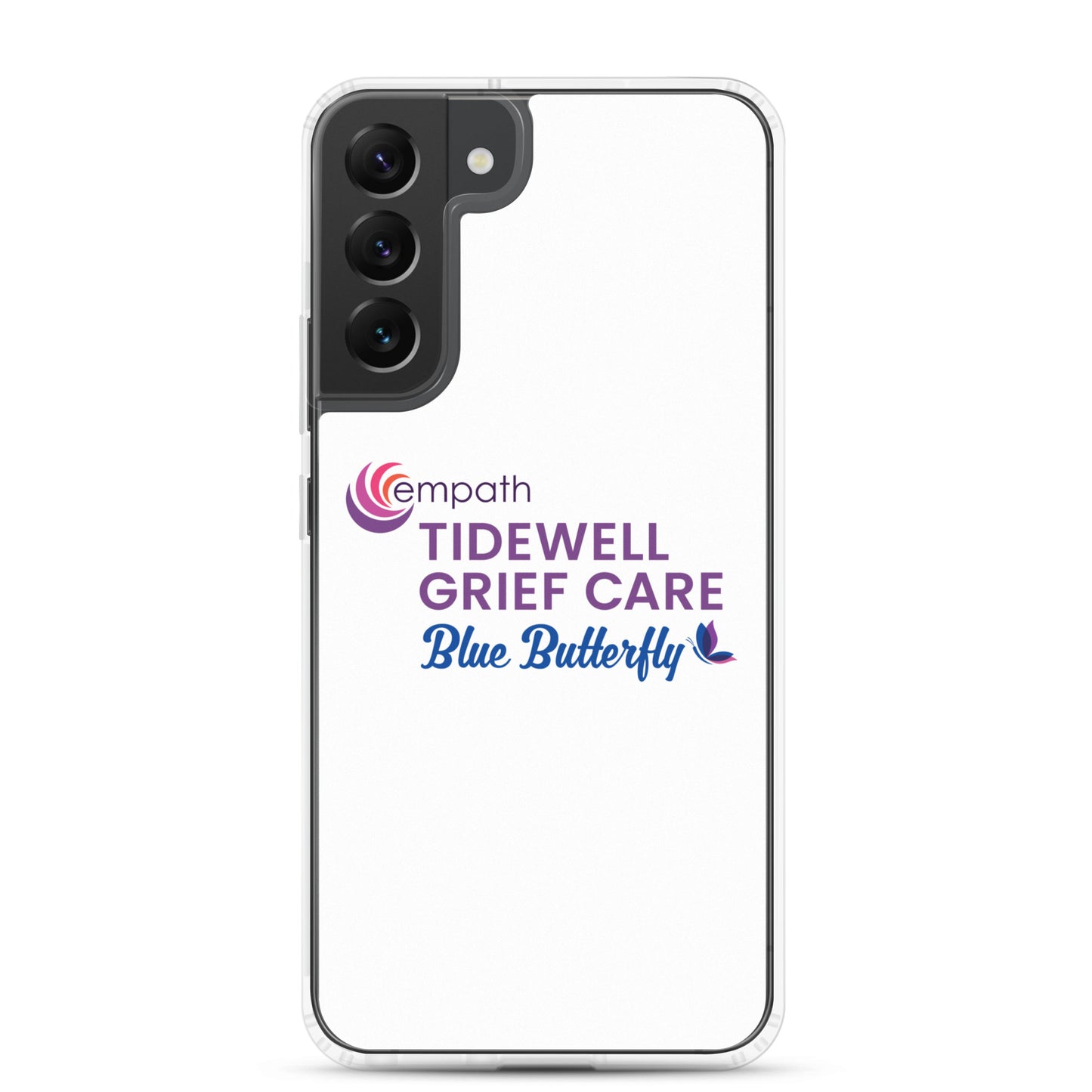 Clear Case for Samsung® - Tidewell Blue Butterfly