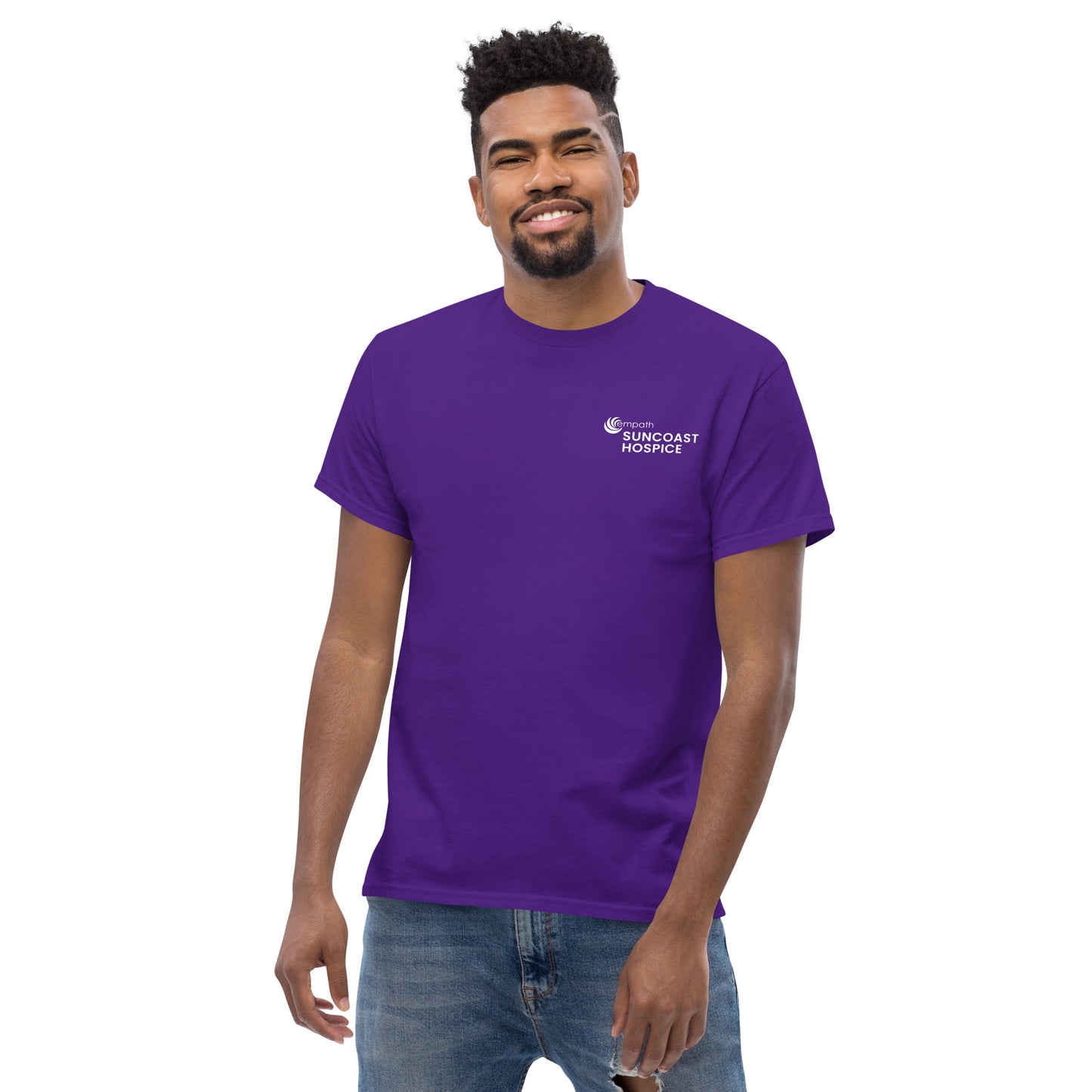 Classic Purple T-shirt - Suncoast Hospice