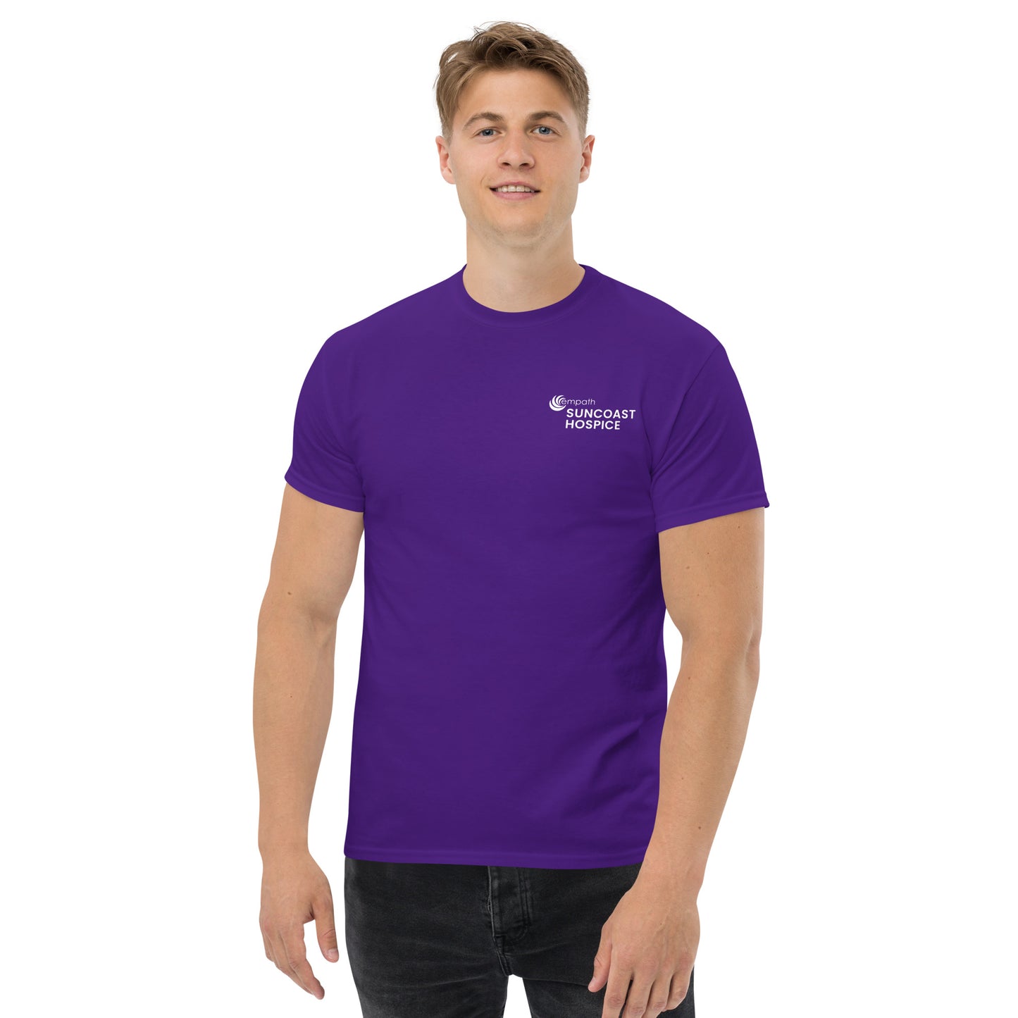 Classic Purple T-shirt - Suncoast Hospice