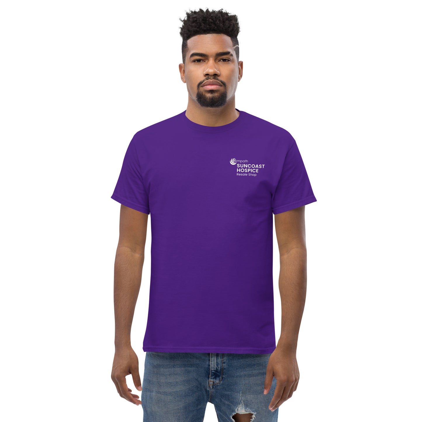 Classic Purple T-shirt - Suncoast Hospice Resale Shop
