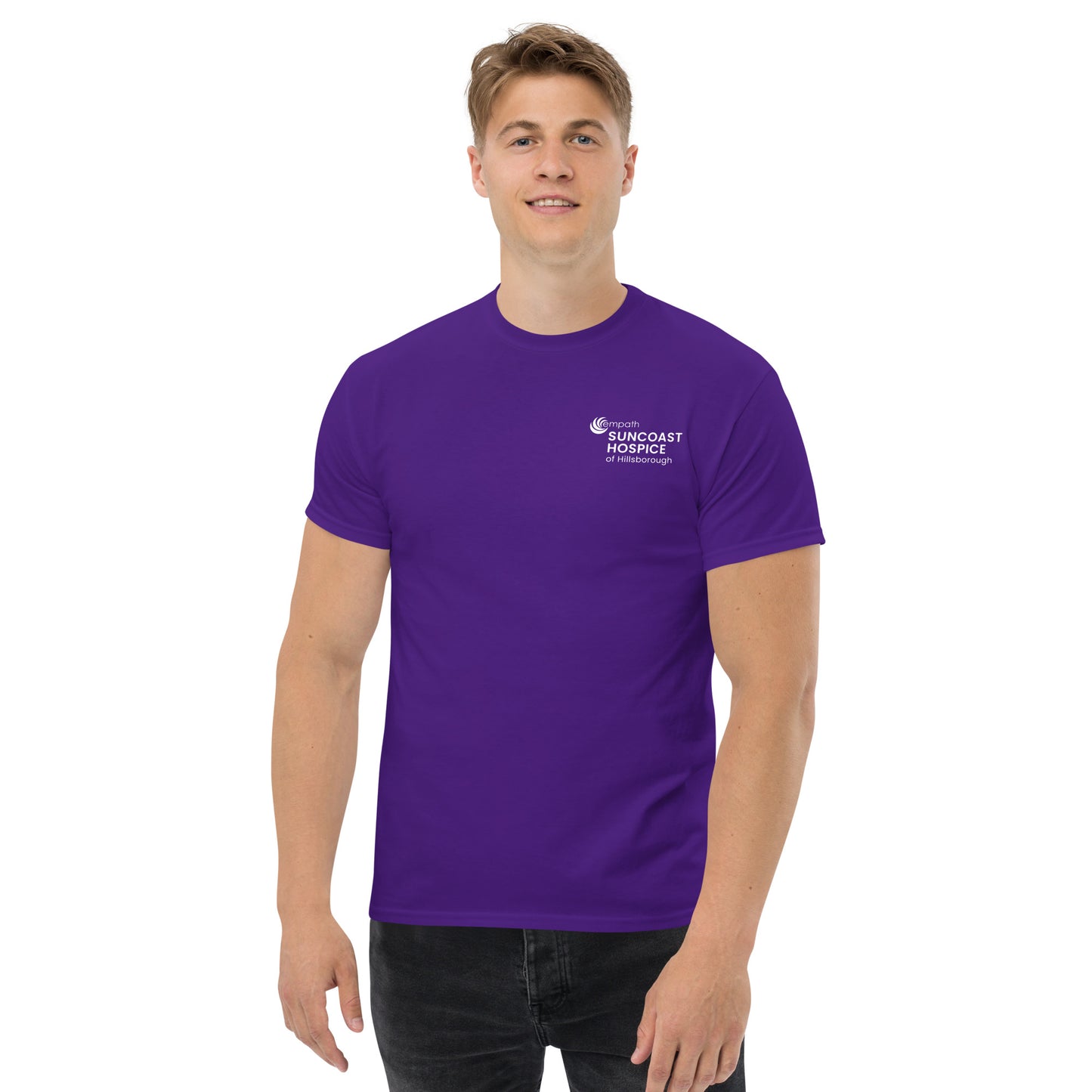 Classic Purple T-shirt - Suncoast Hospice Hillsborough