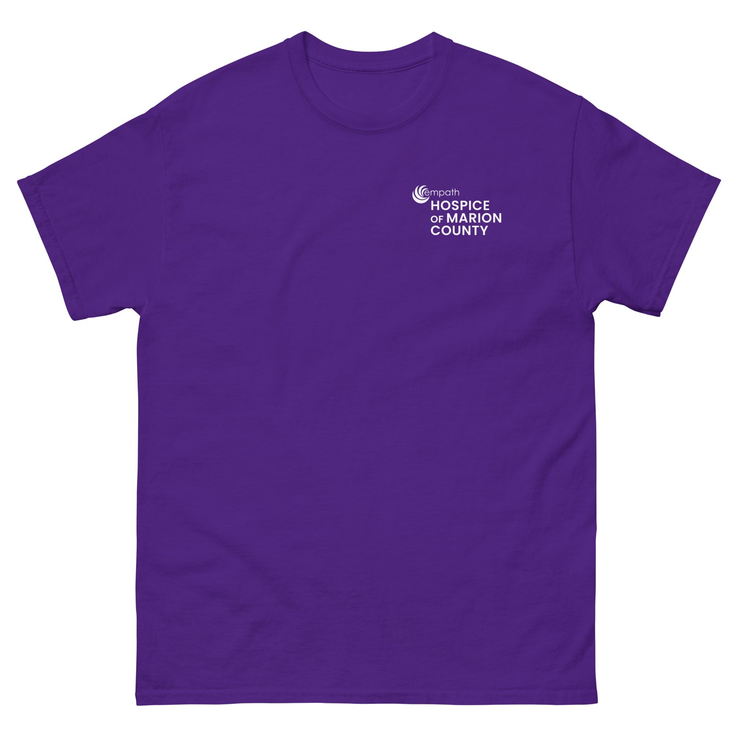 Classic Purple T-shirt - Hospice of Marion County