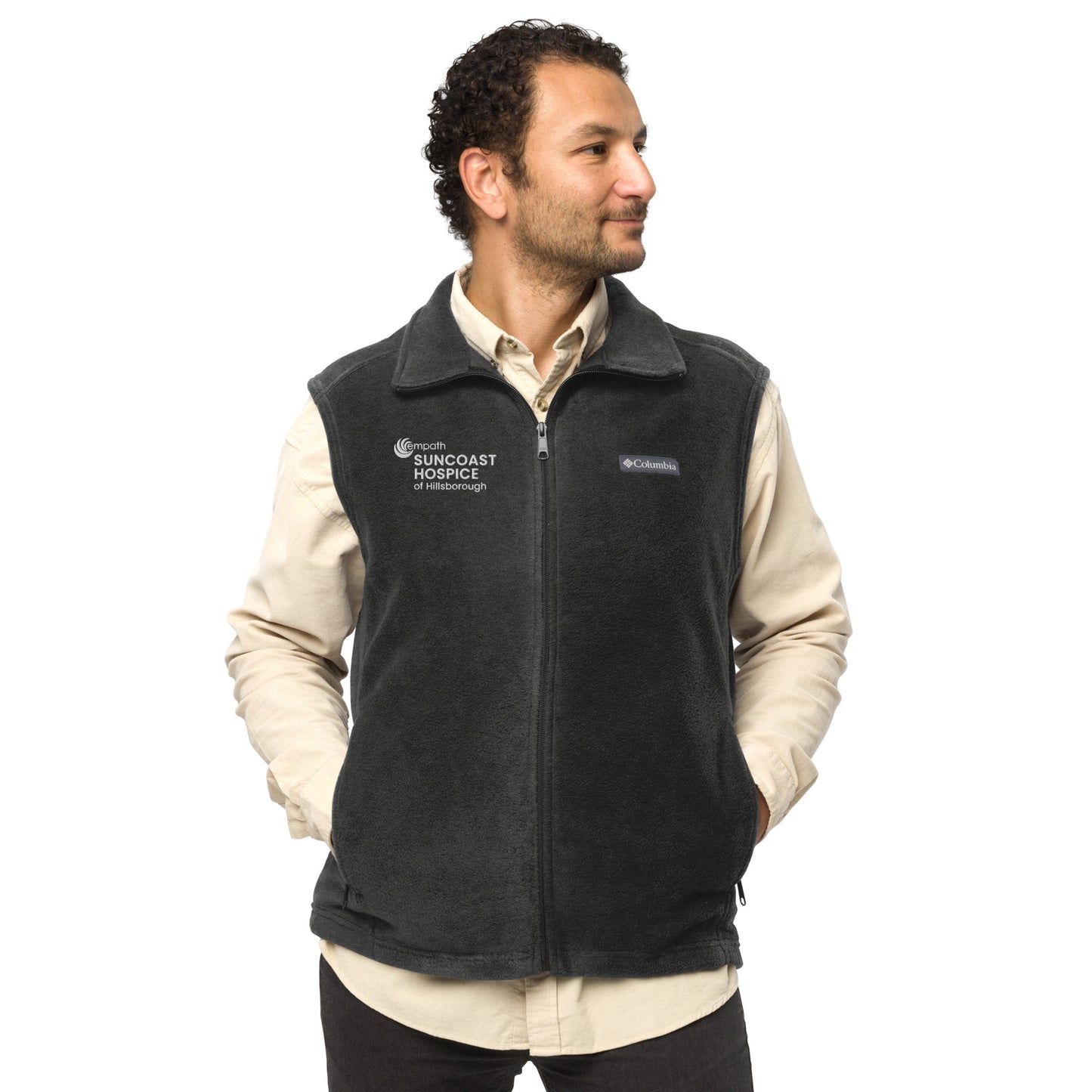 Columbia | Men's Zip-up Vest - Suncoast Hospice of Hillsborough