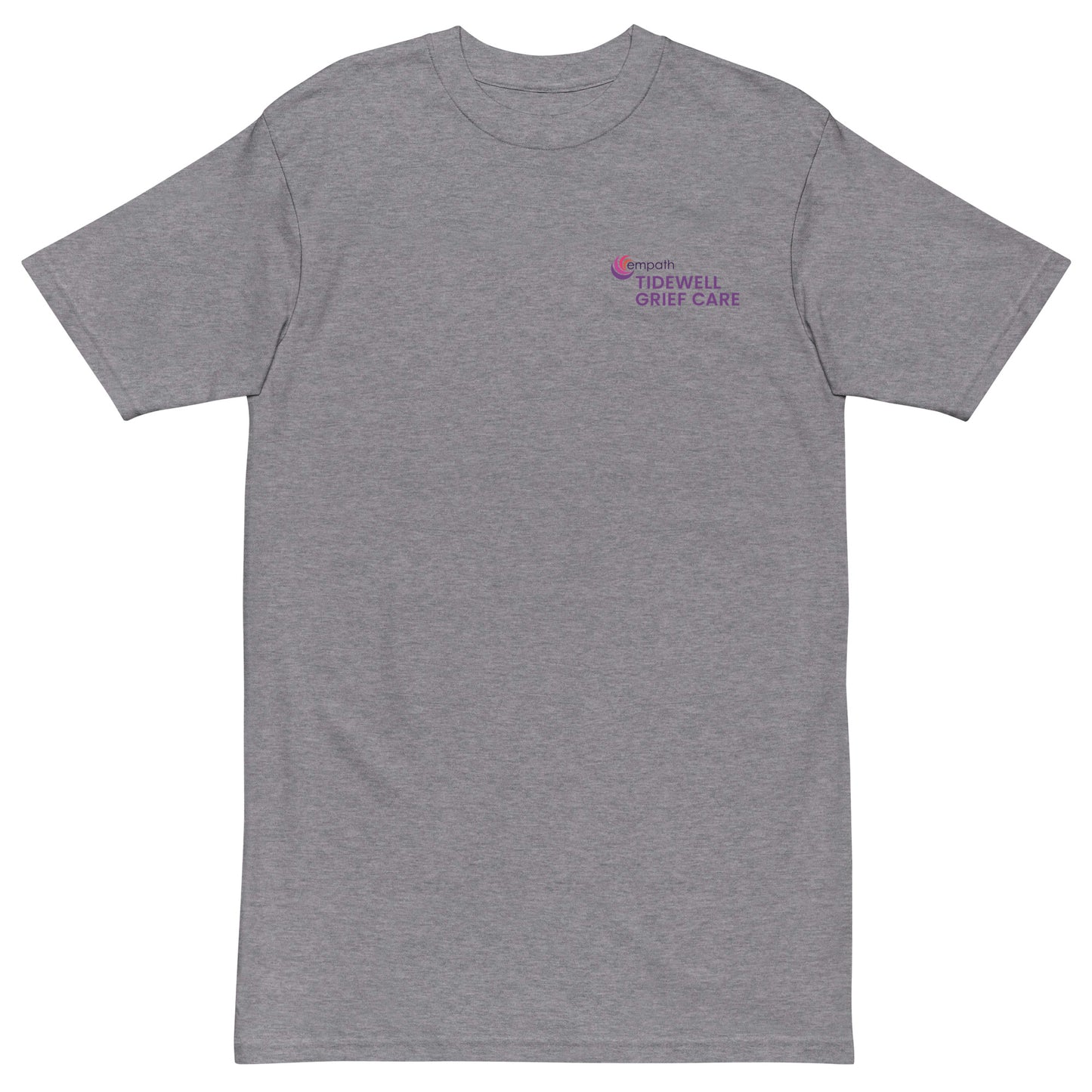 Premium Heavyweight T-shirt - Tidewell Grief Care