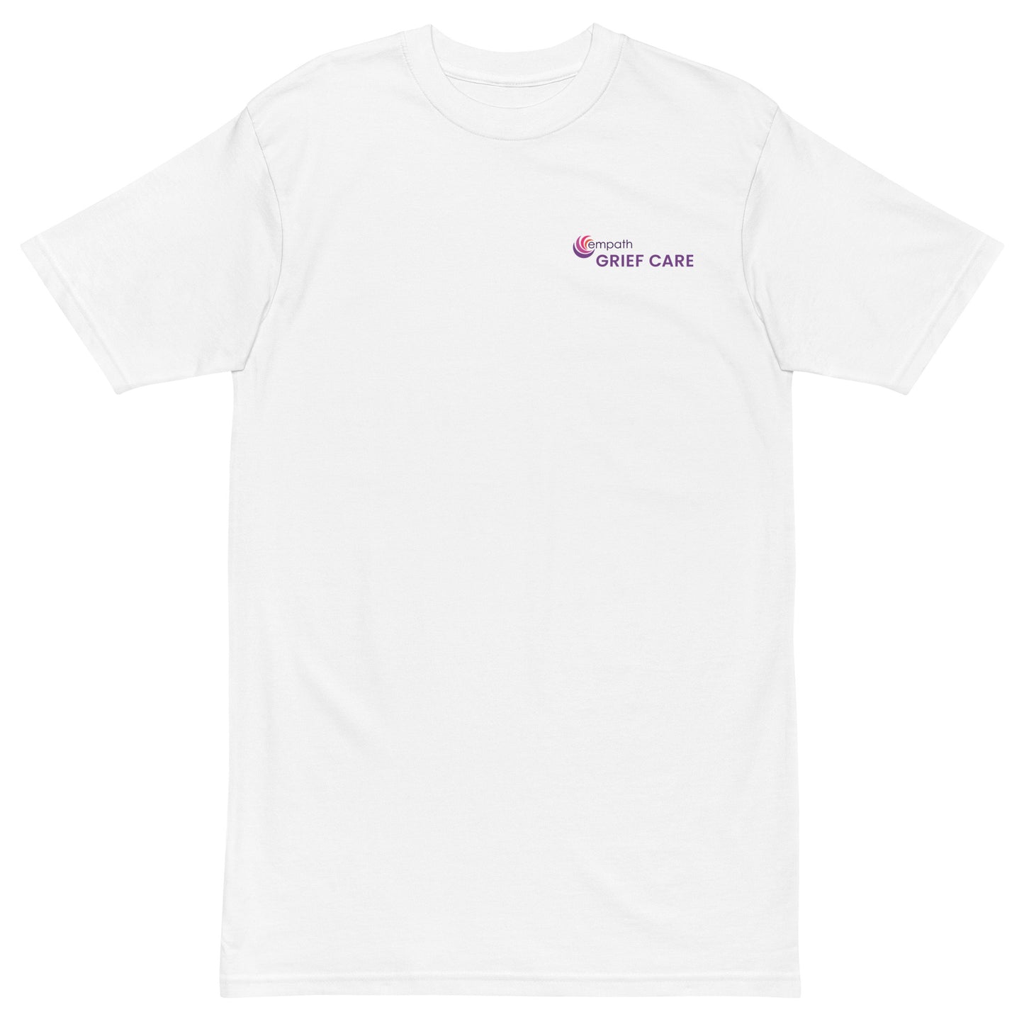 Premium Heavyweight T-shirt - Empath Grief Care