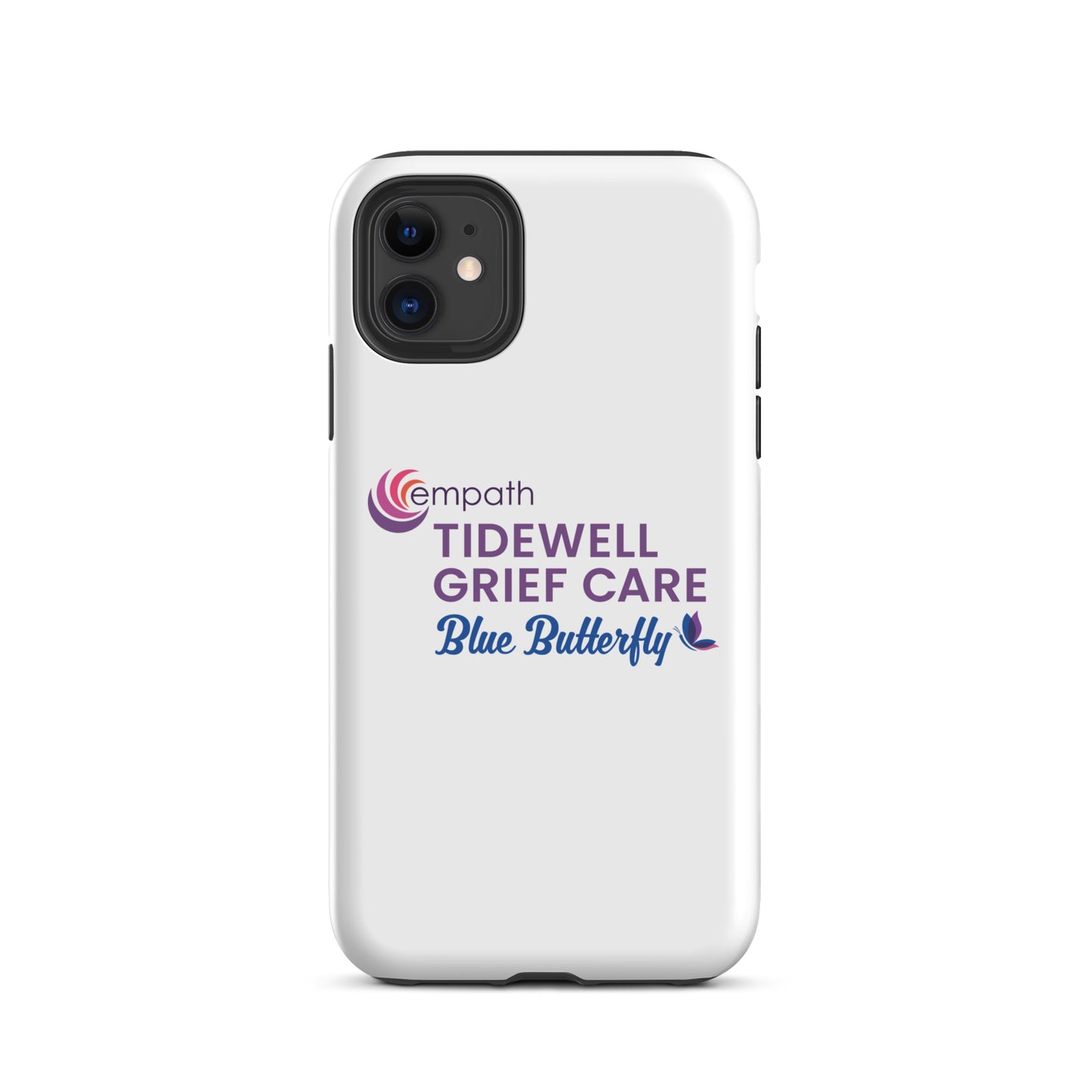 Tough Case for iPhone® - Tidewell Blue Butterfly